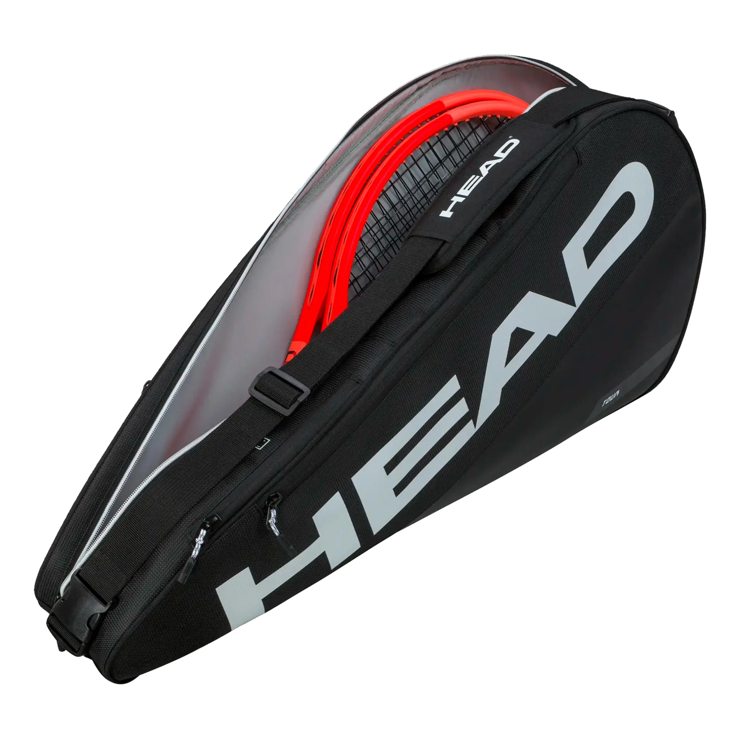 Tour Racketväska 3 - svart - Image 2