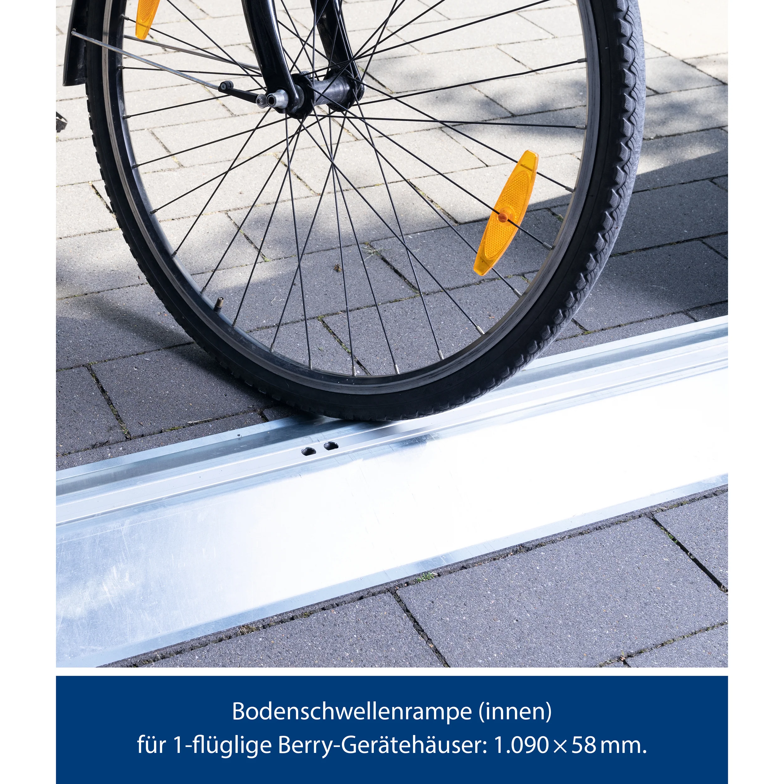 Bodenrampe innen für 1-flg Tür Golvramp - Image 2