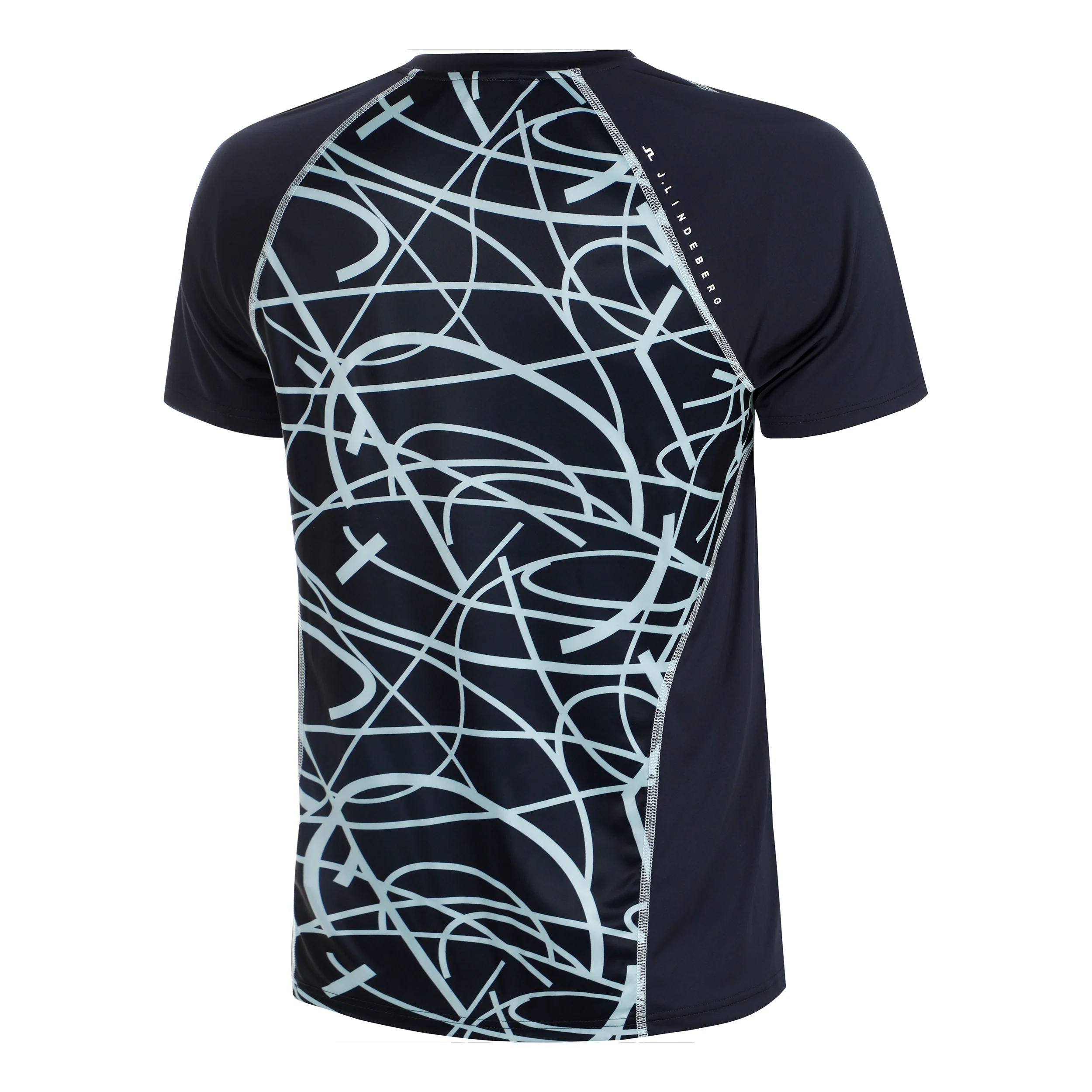 Alfonso Printed T-shirt Herrar-Mörkblå - Image 2