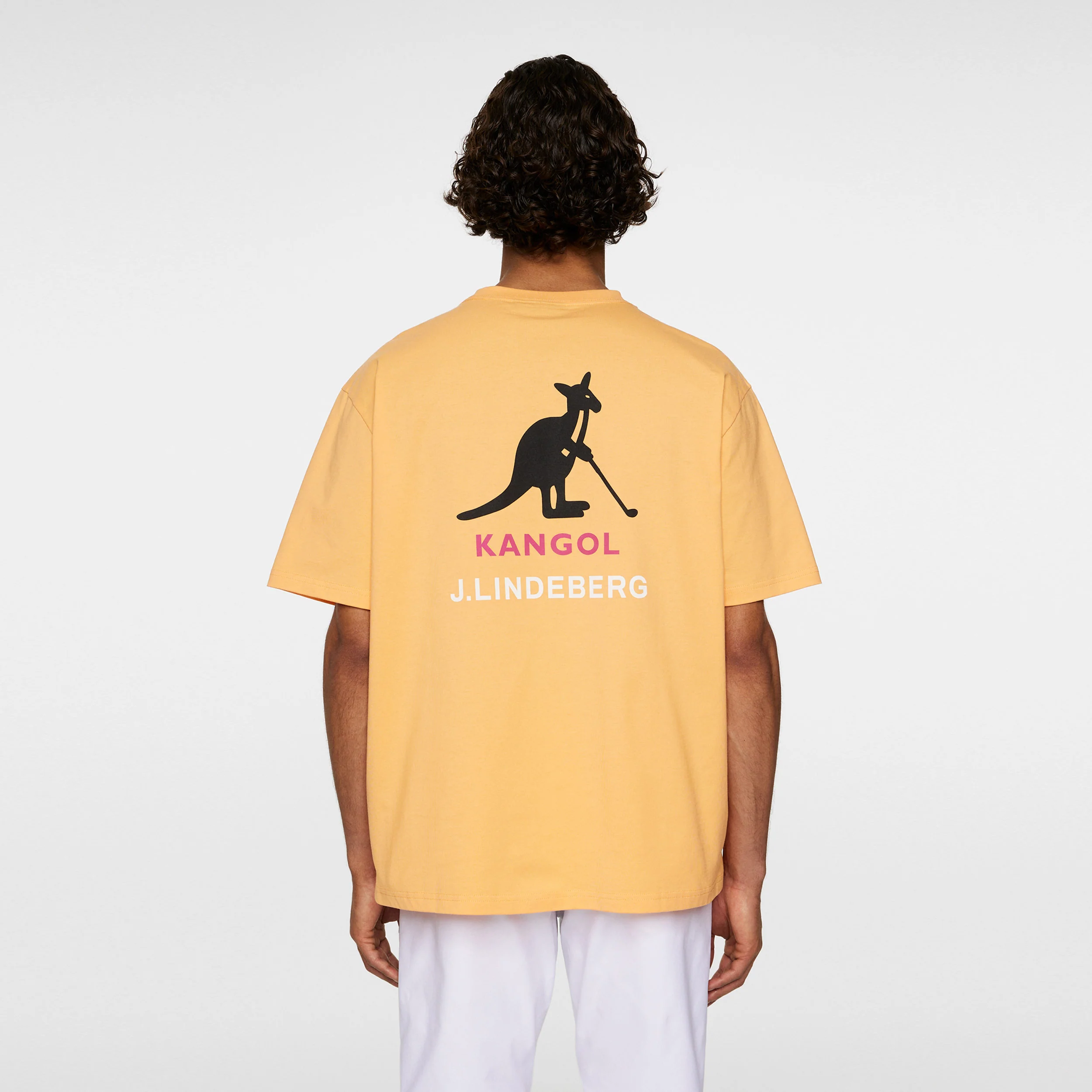 Kangol Davie T-shirt Herrar-Orange - Image 2
