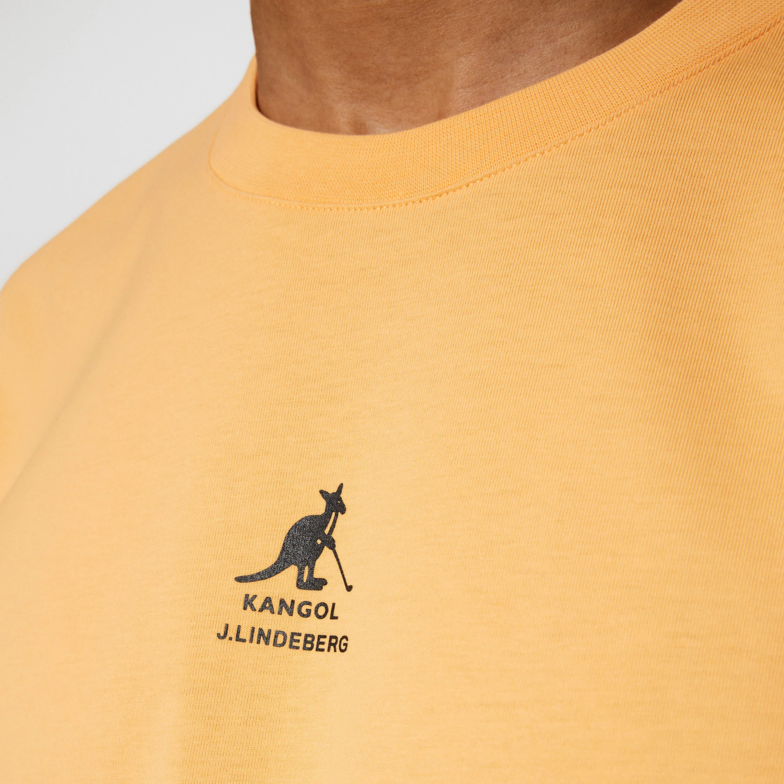 Kangol Davie T-shirt Herrar-Orange - Image 4