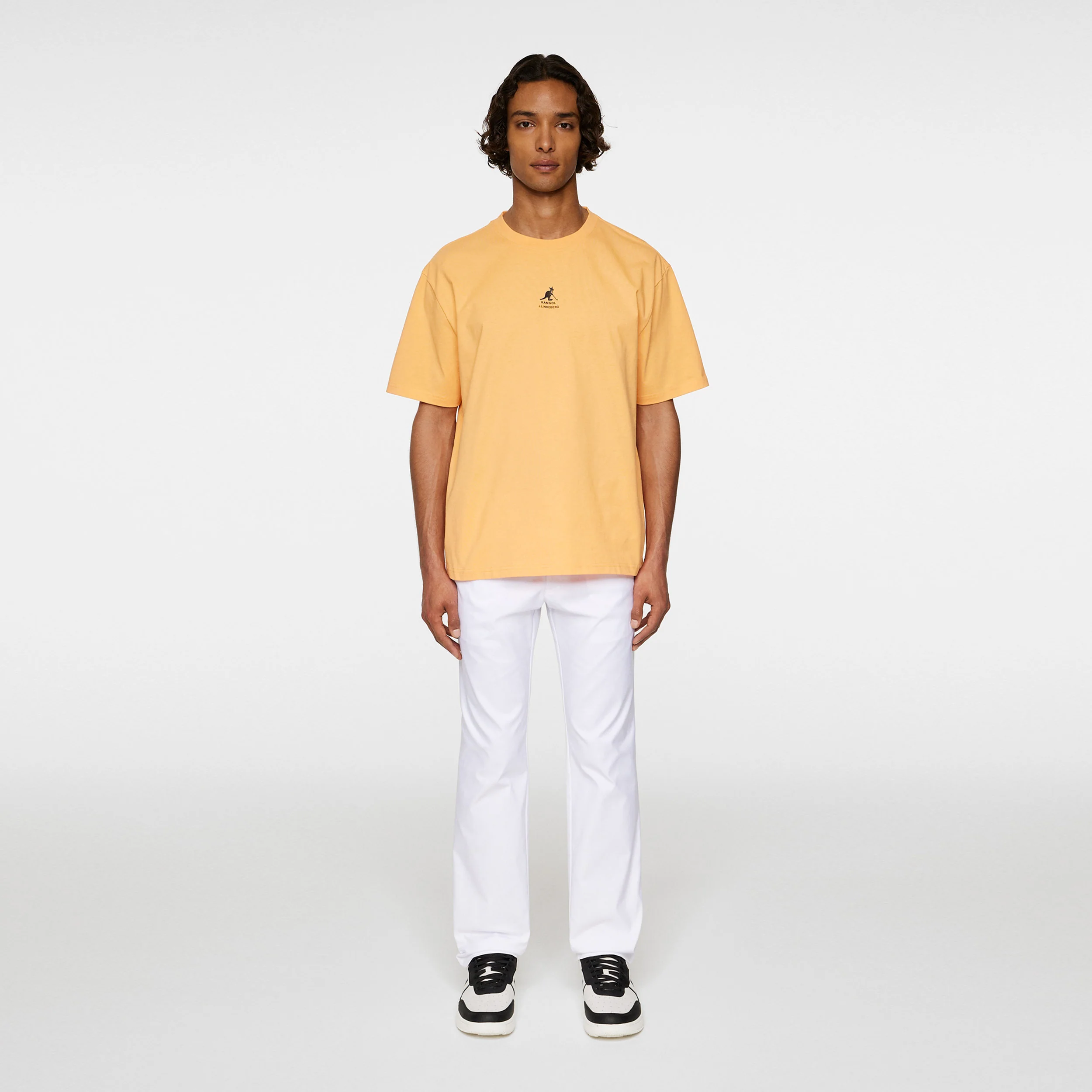 Kangol Davie T-shirt Herrar-Orange - Image 5