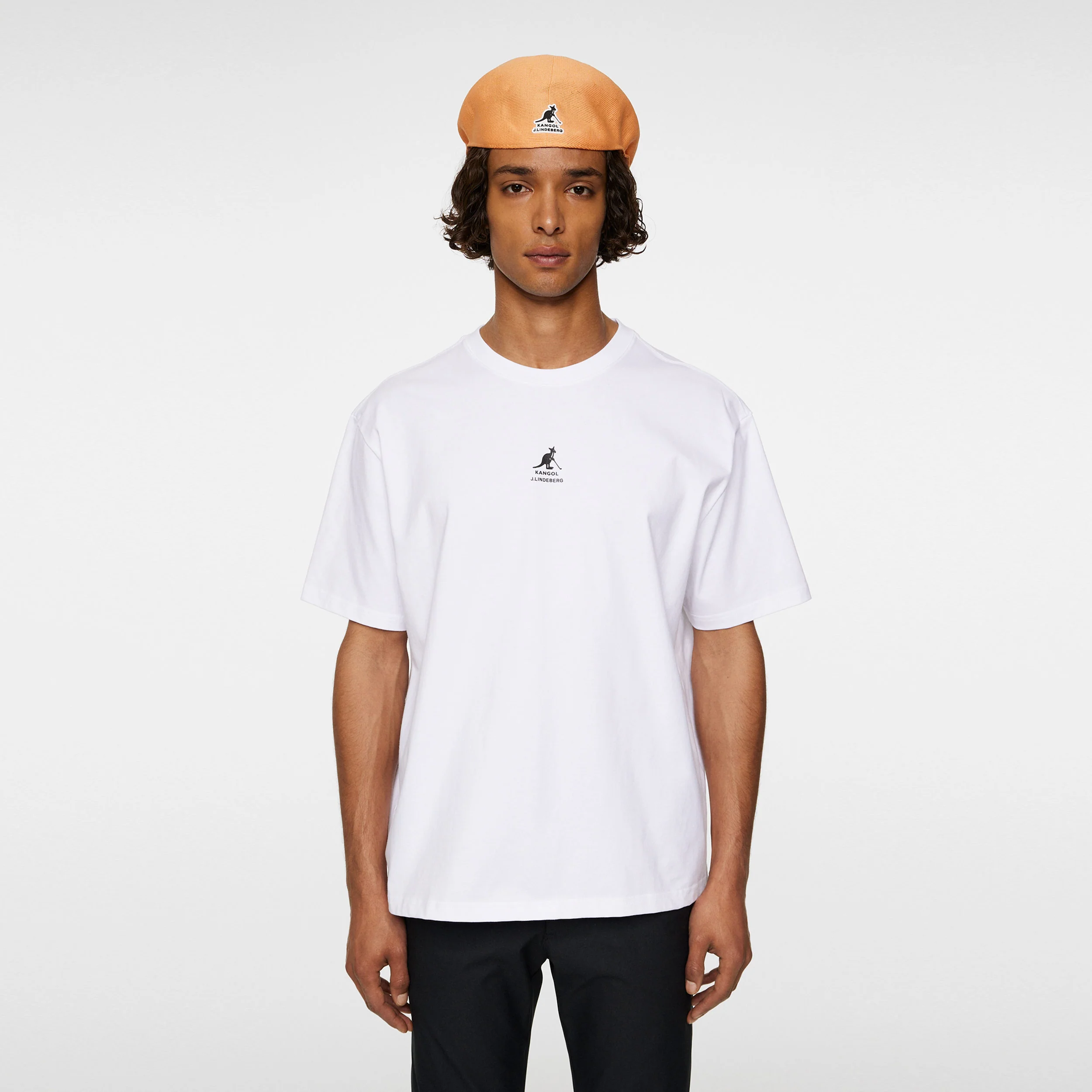 Kangol Davie T-shirt Herrar-Vit
