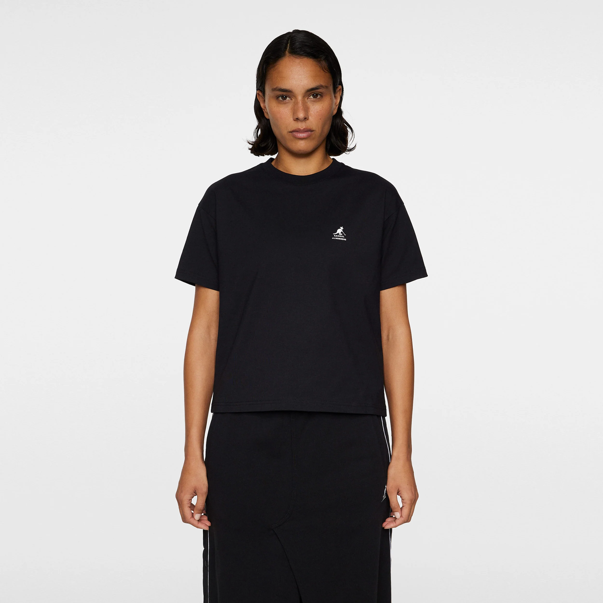 Kangol Lina T-shirt Damer-Svart