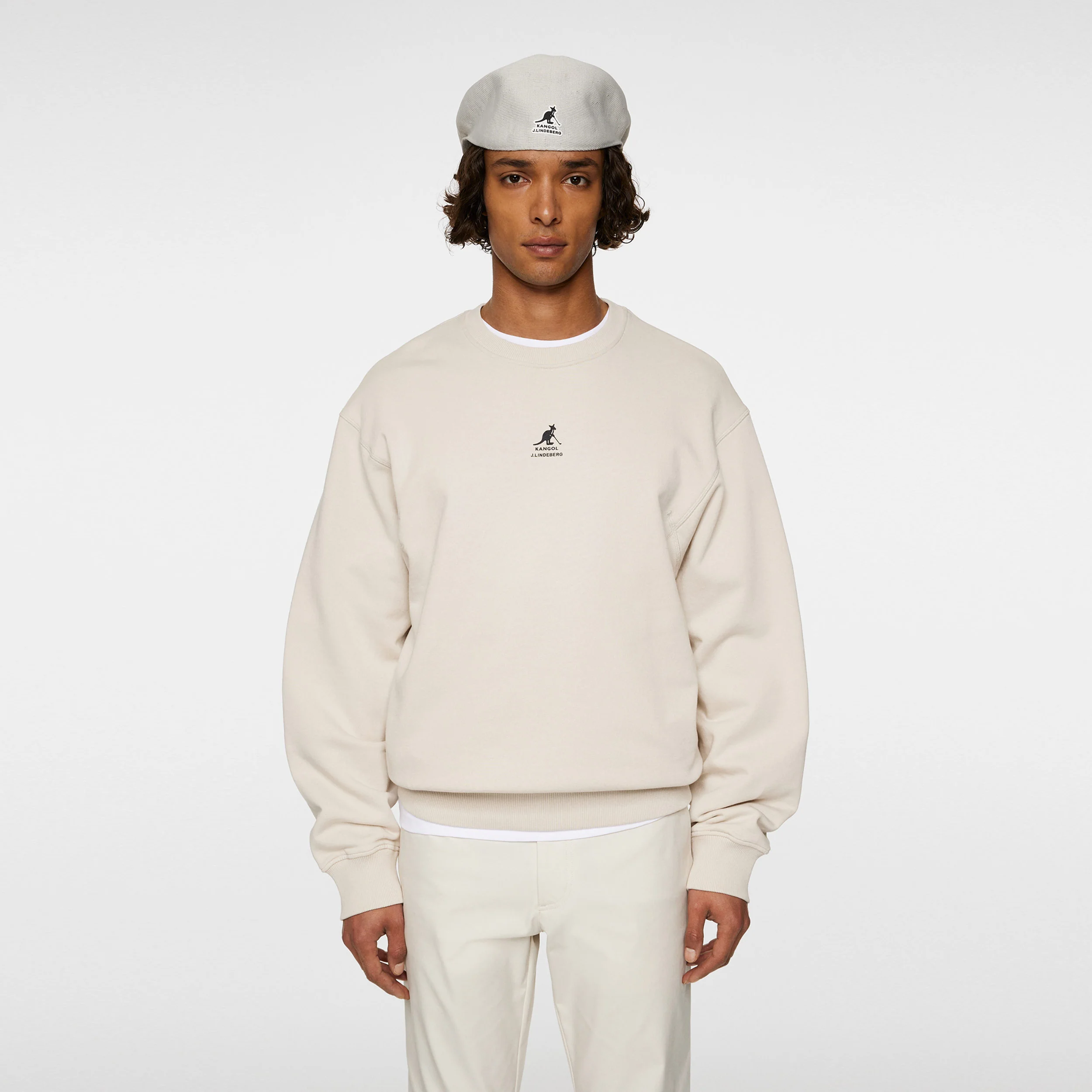 Kangol Roberto Tröja Herrar-Creme