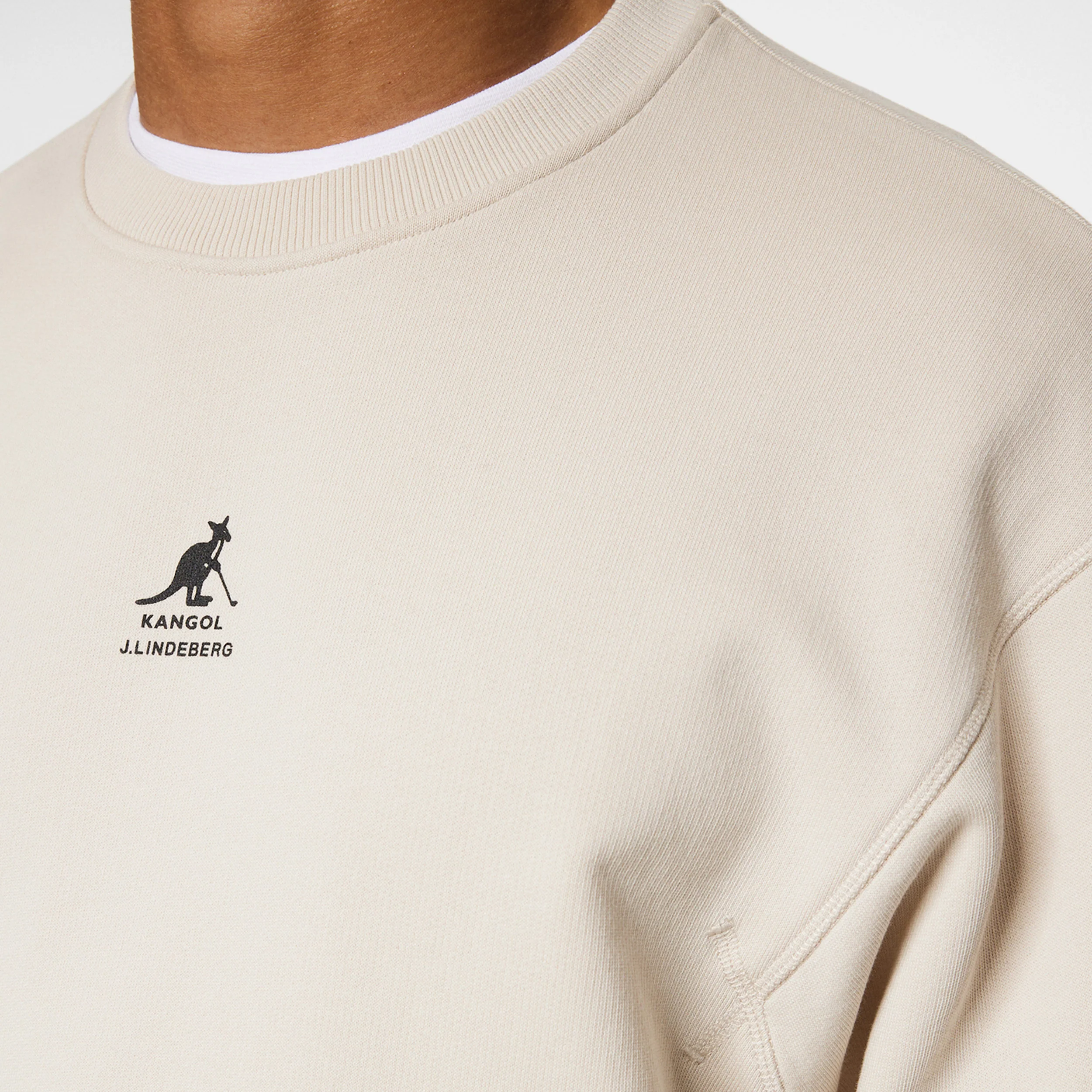 Kangol Roberto Tröja Herrar-Creme - Image 4