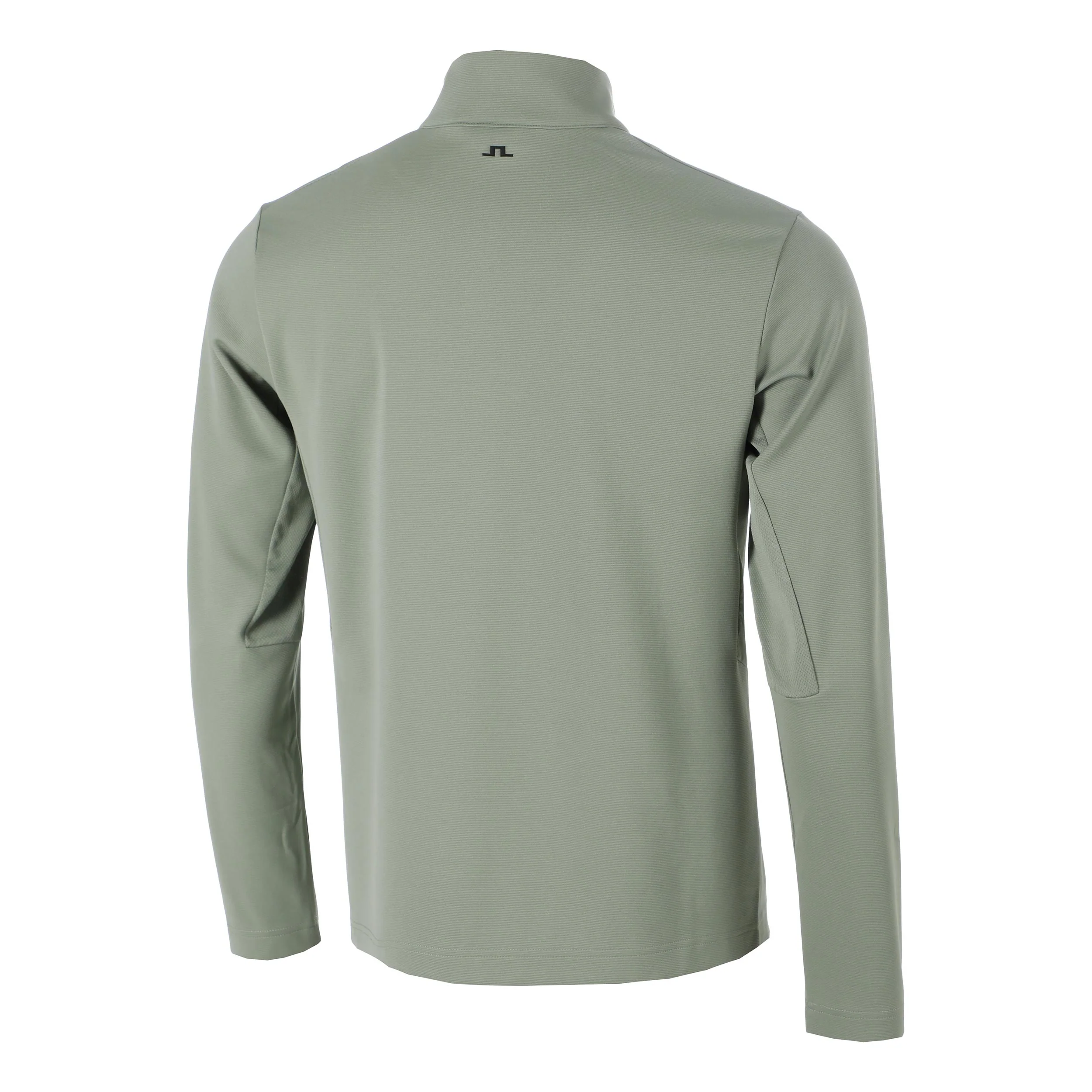 Leon Quarter Zip Långärmat Herrar-oliv - Image 2