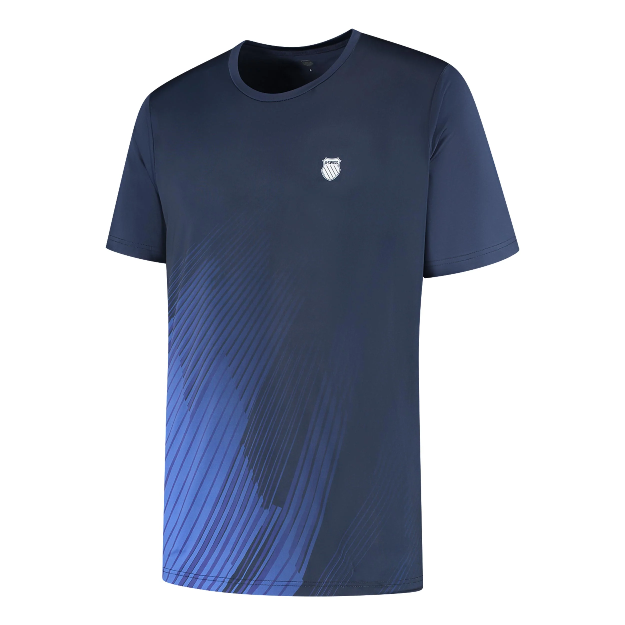 Hypercourt Print T-shirt Herrar - mörkblå