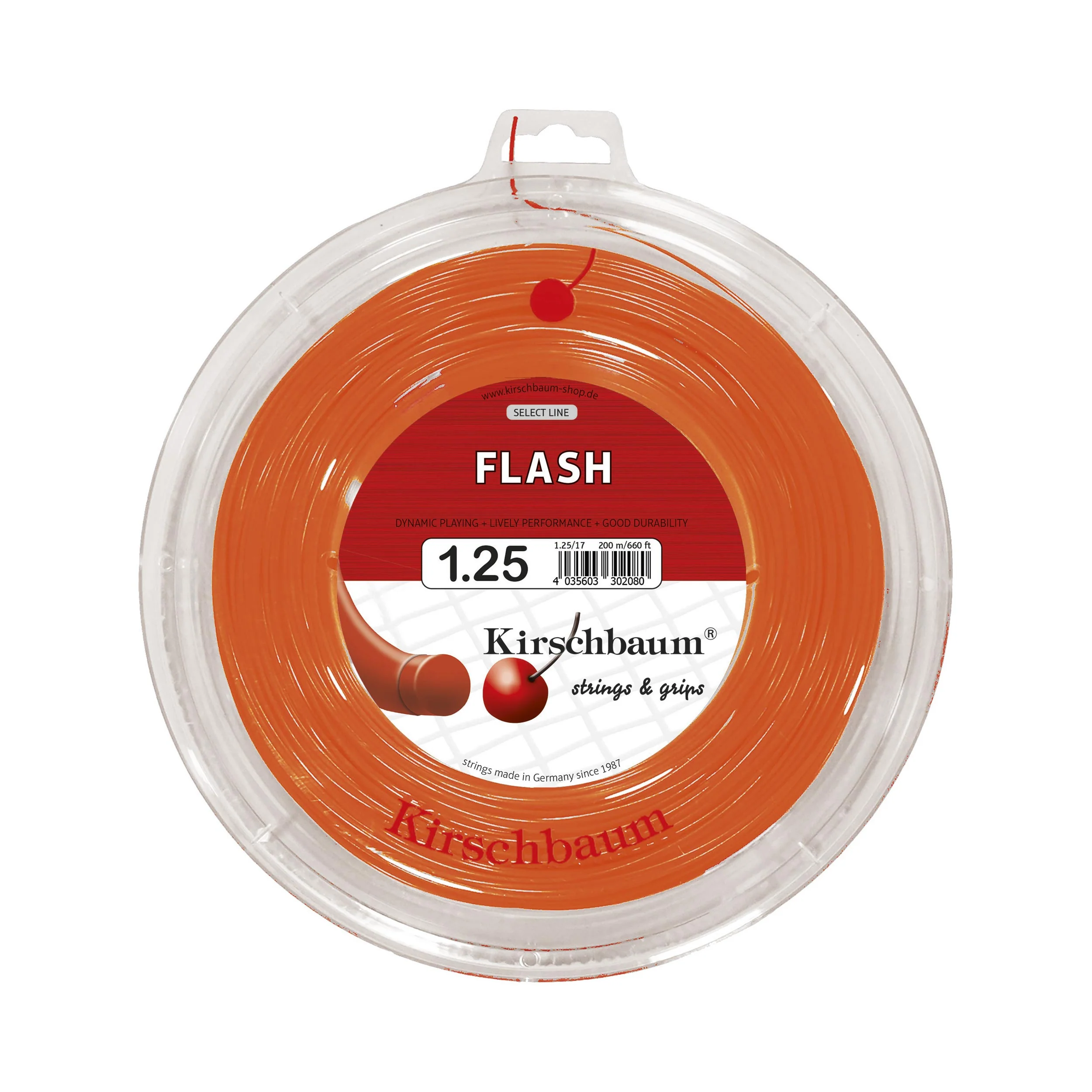 Flash Strängrulle 200m-Orange