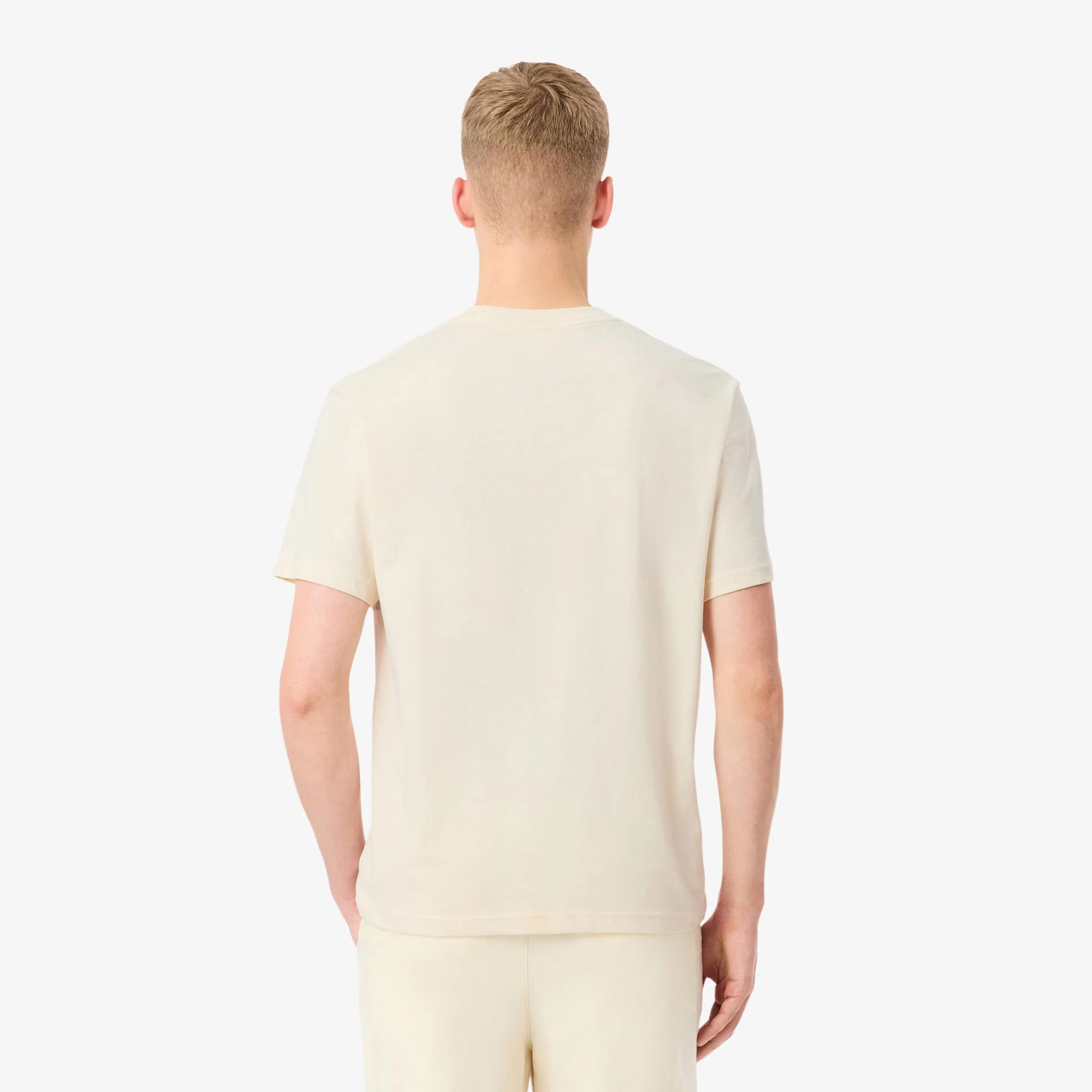 Colorblock T-shirt Herrar - creme, beige - Image 2