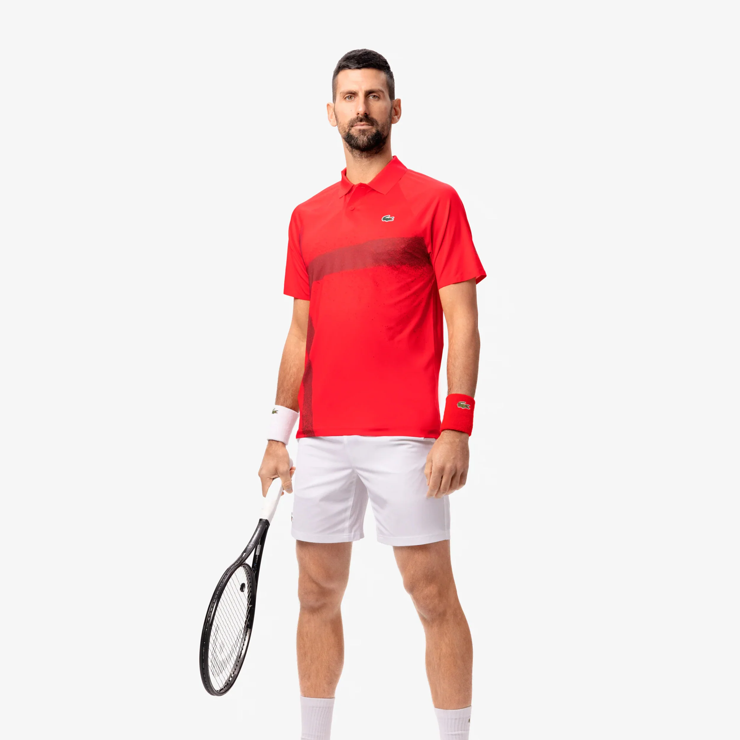 Djokovic Polo Herrar-Röd - Image 3