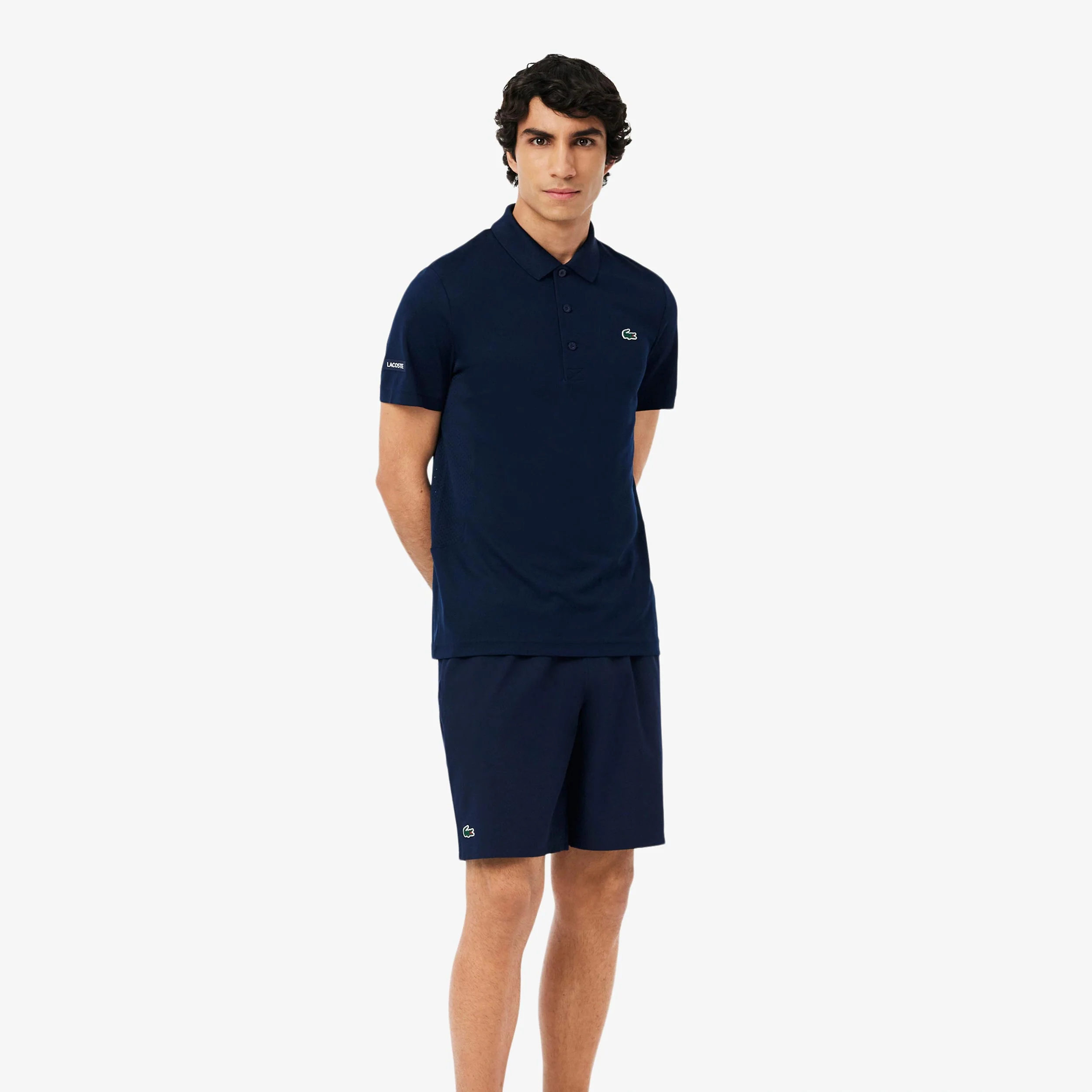 Djokovic Shorts Herrar - mörkblå, mörkgrön - Image 4