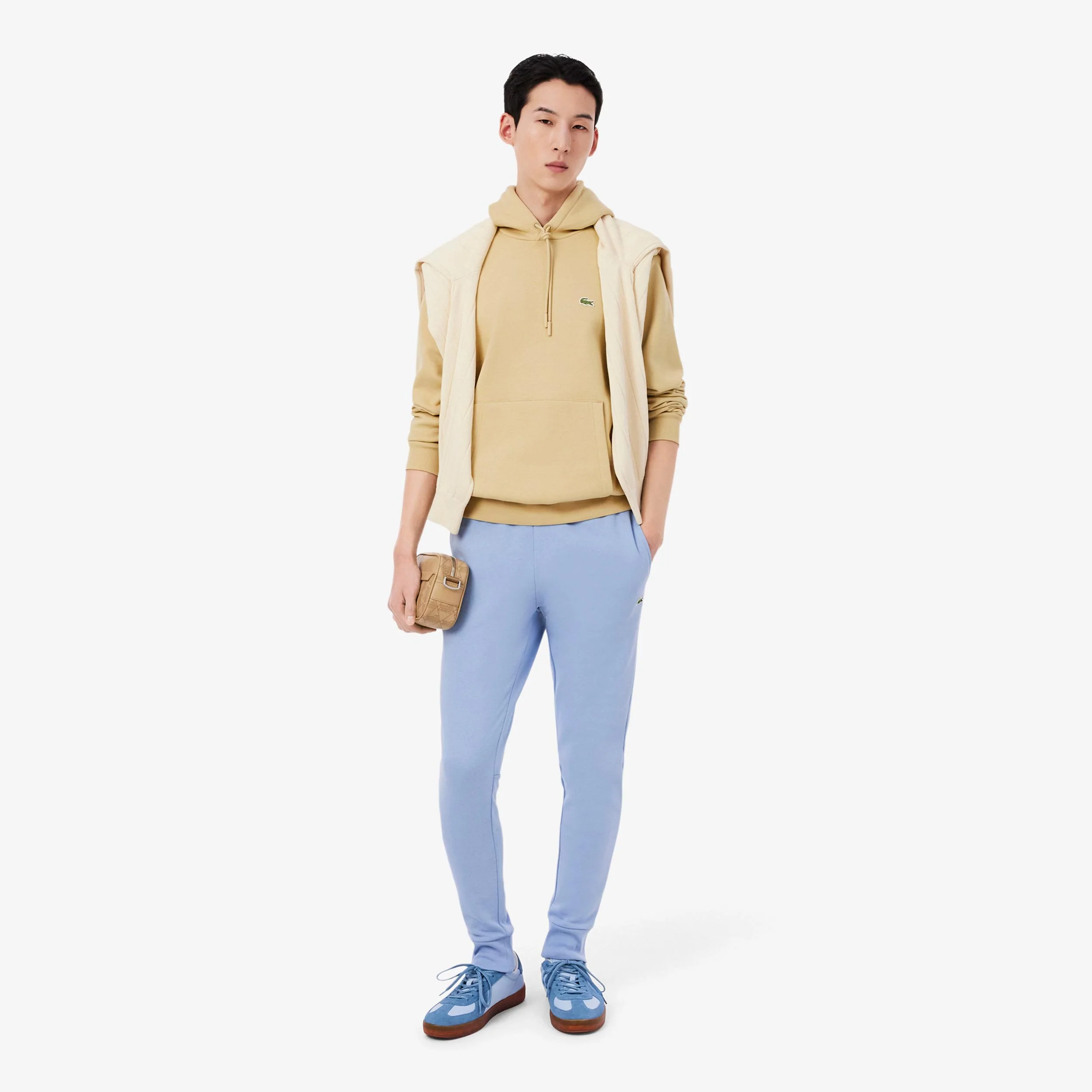 Huvtröja Herrar - beige, grön - Image 4
