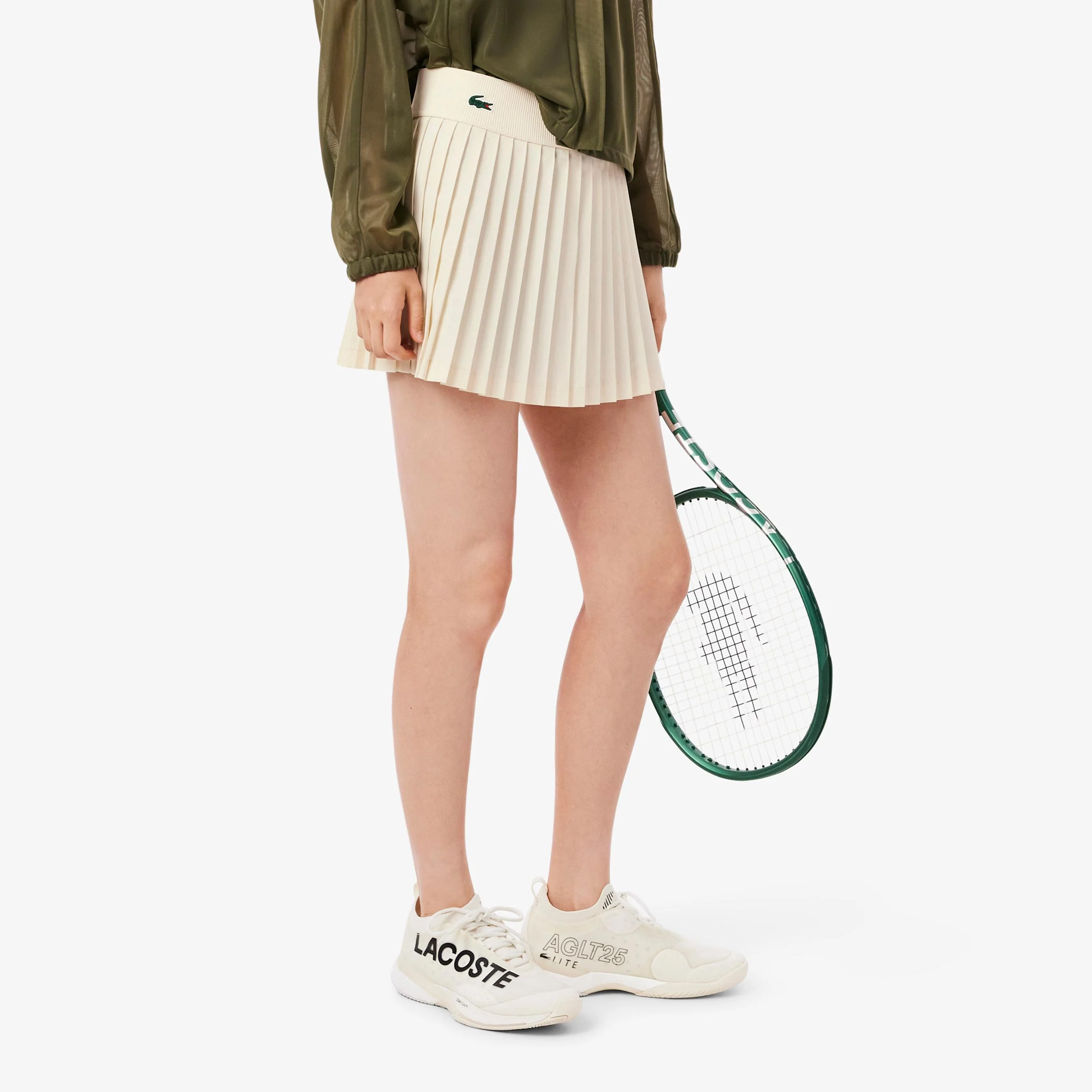 Kjol Damer - creme, oliv