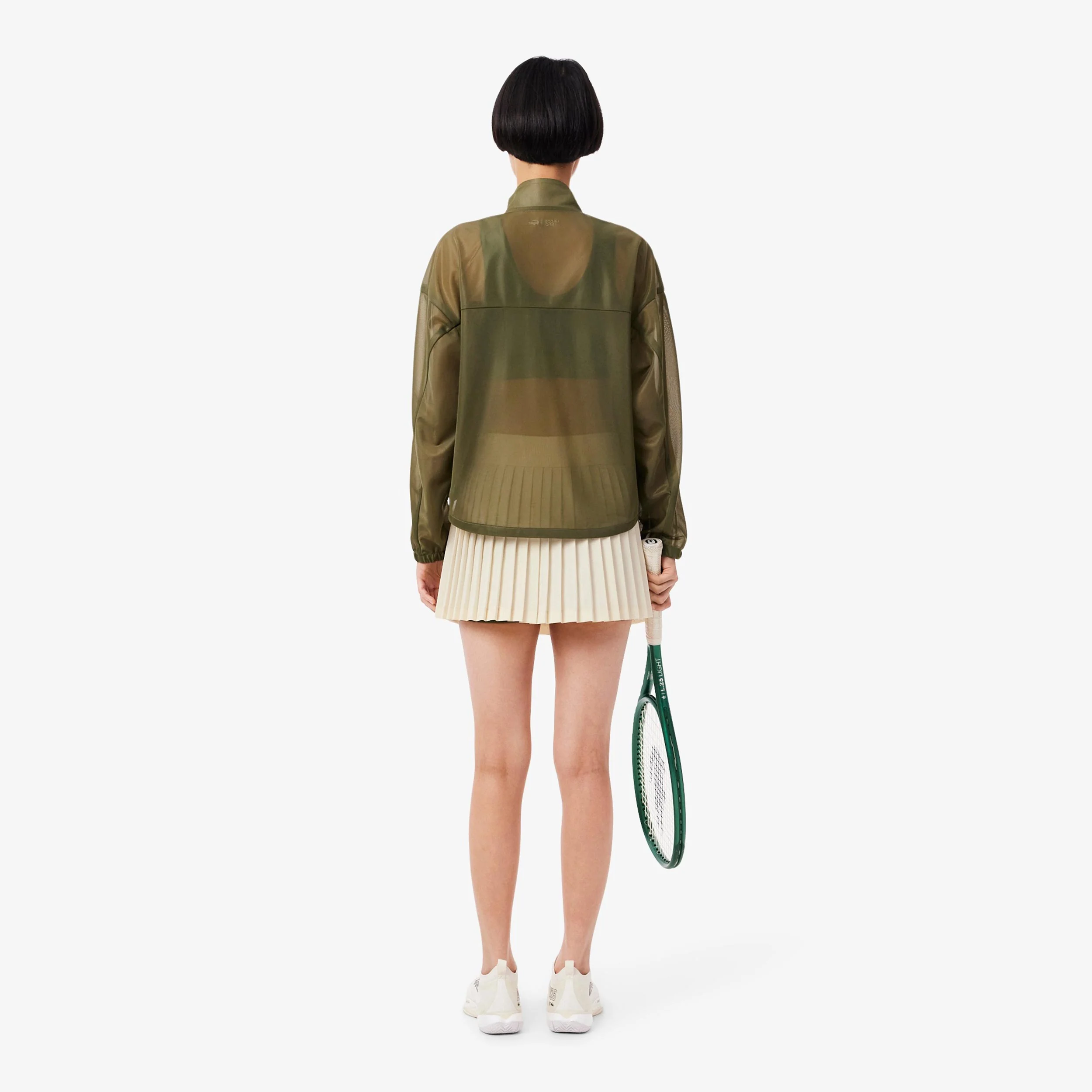 Kjol Damer - creme, oliv - Image 3