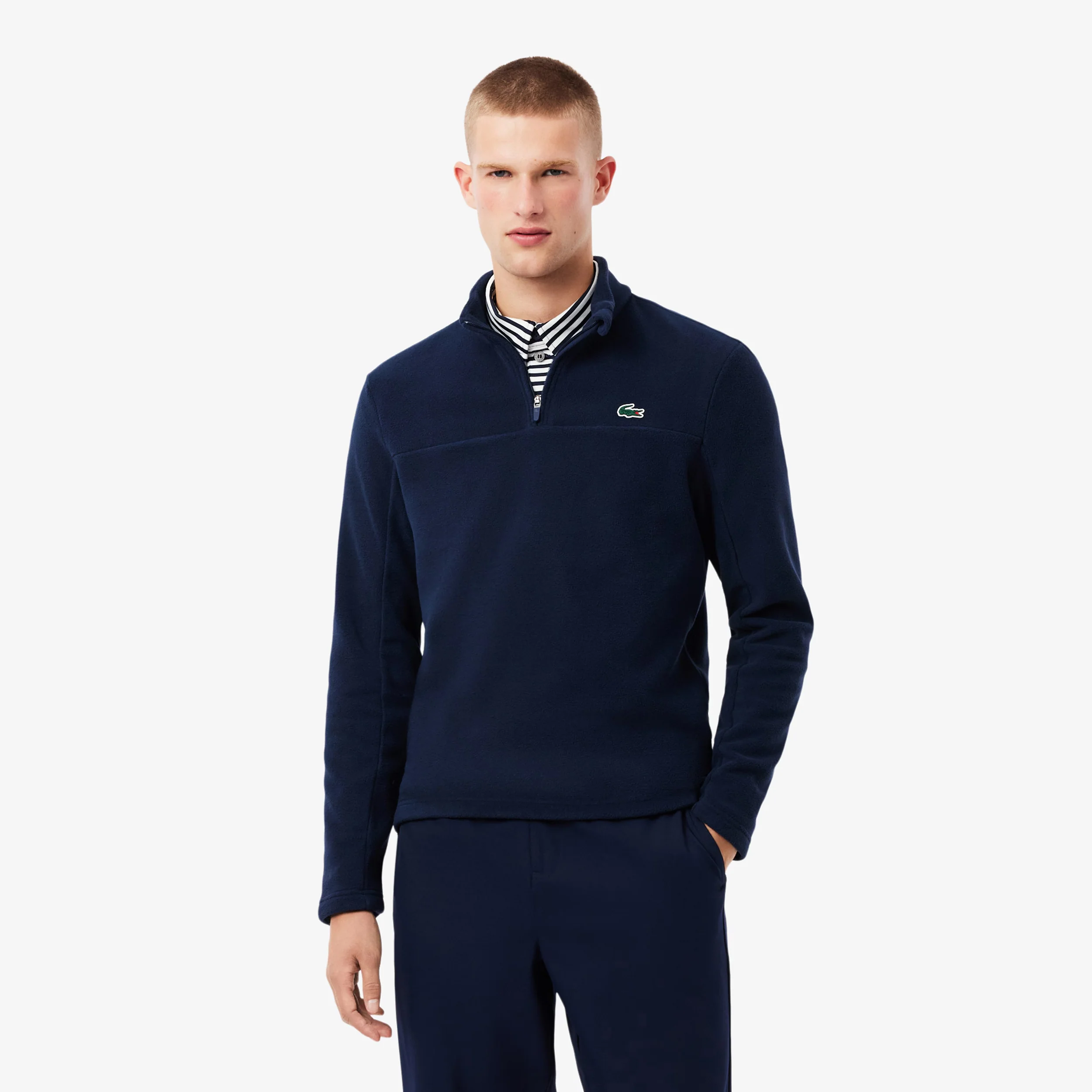 Polar Quarter Zip Träningsjacka Herrar-mörkblå