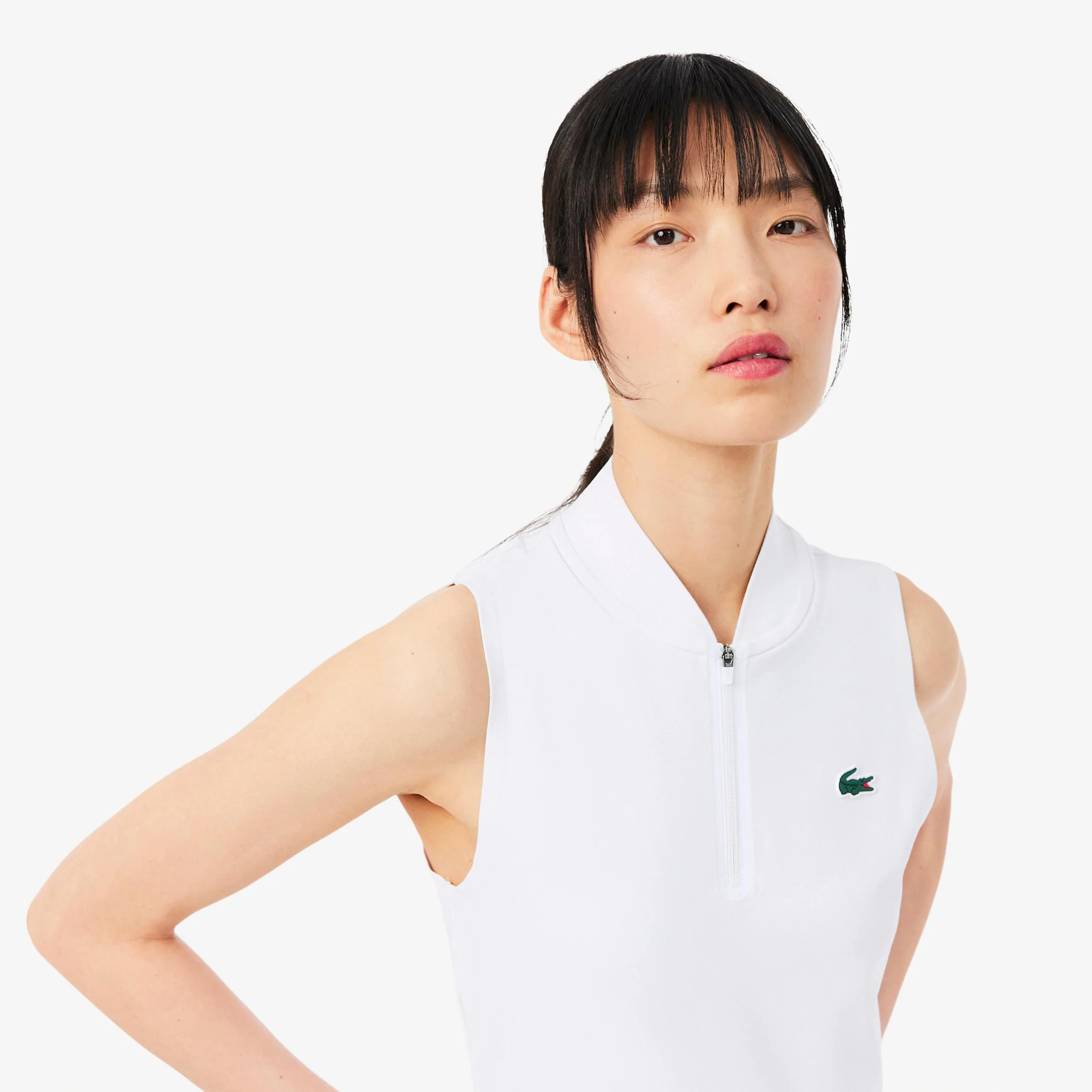 Polo Damer - vit - Image 4