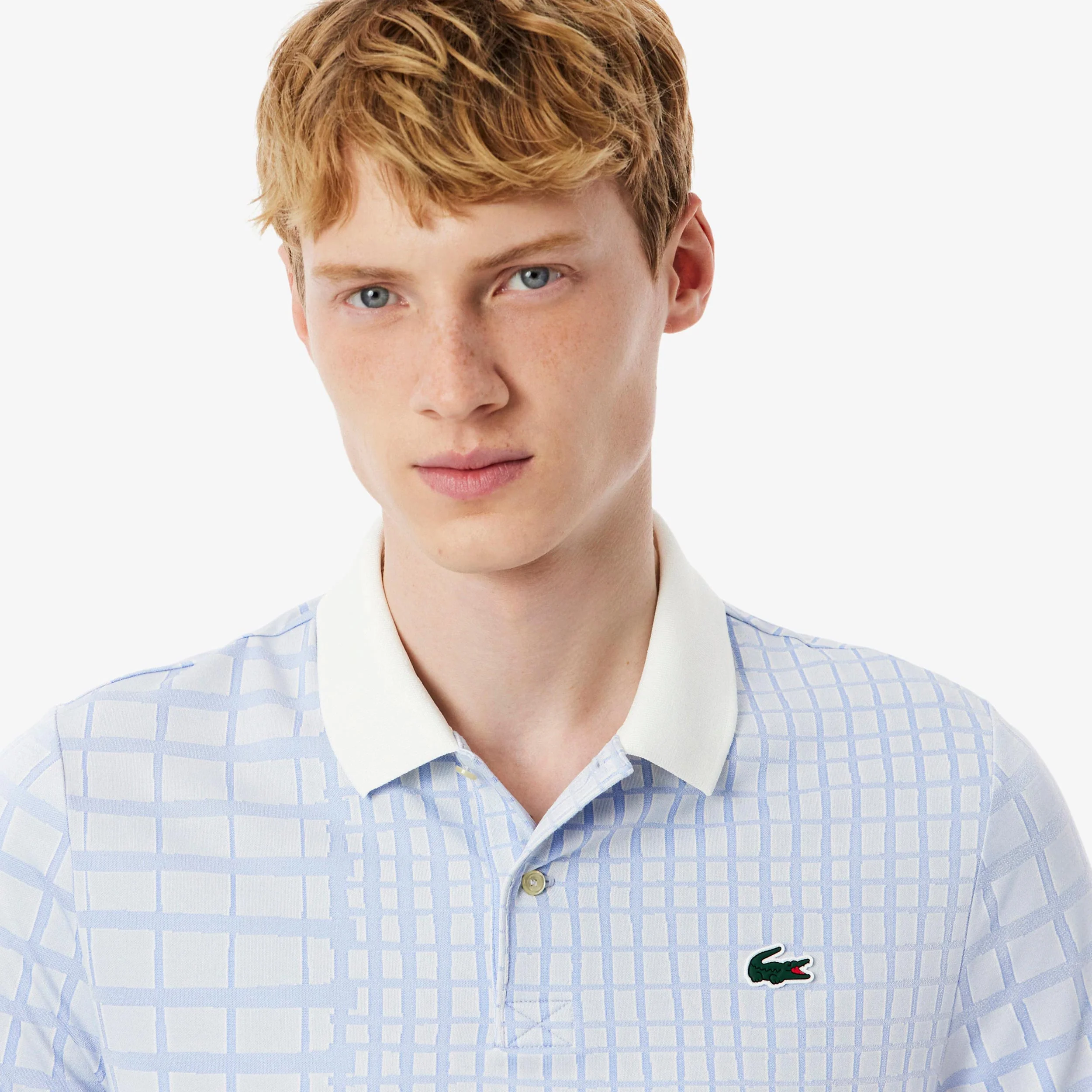Polo Herrar-creme, syrén - Image 3
