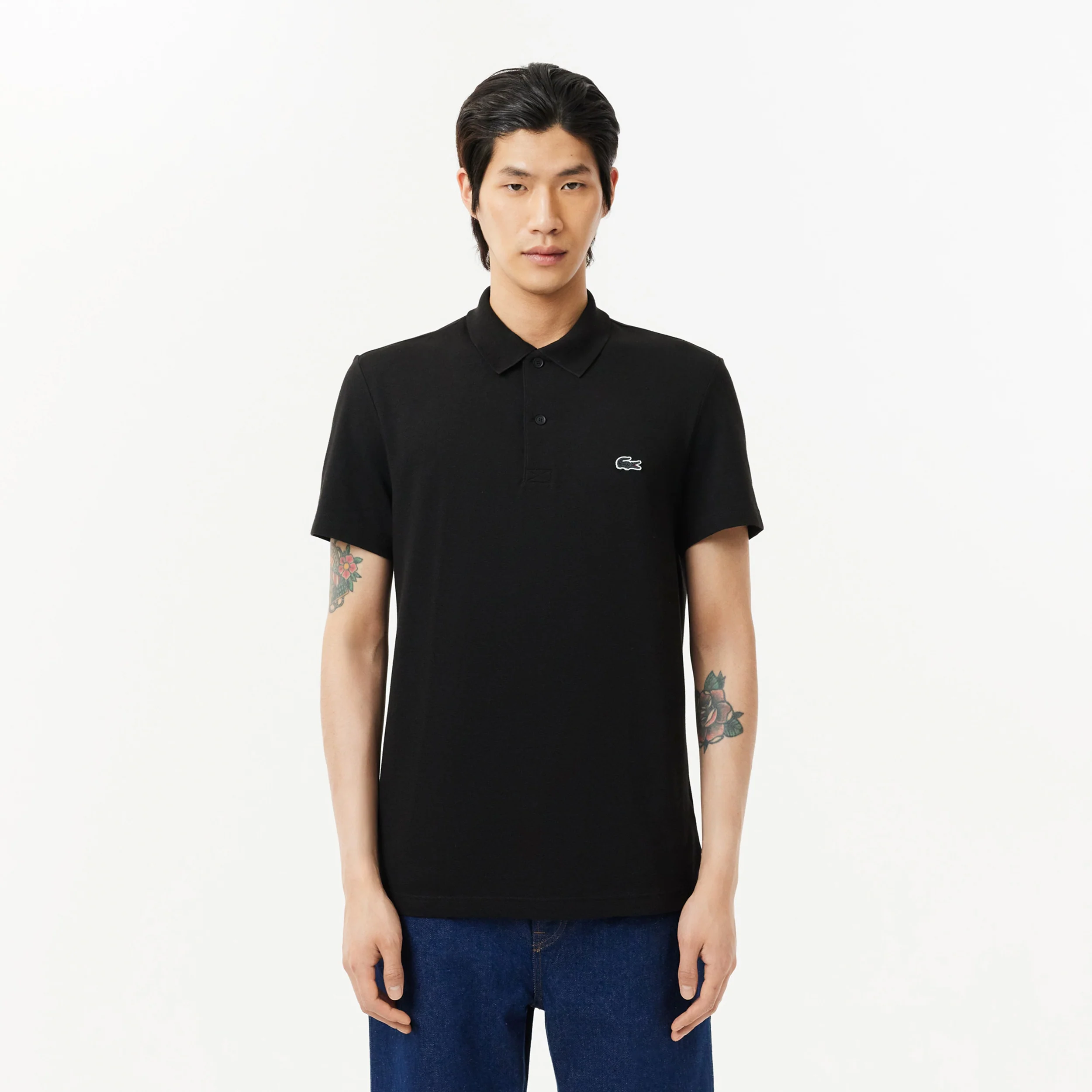 Polo Herrar - svart - Image 4
