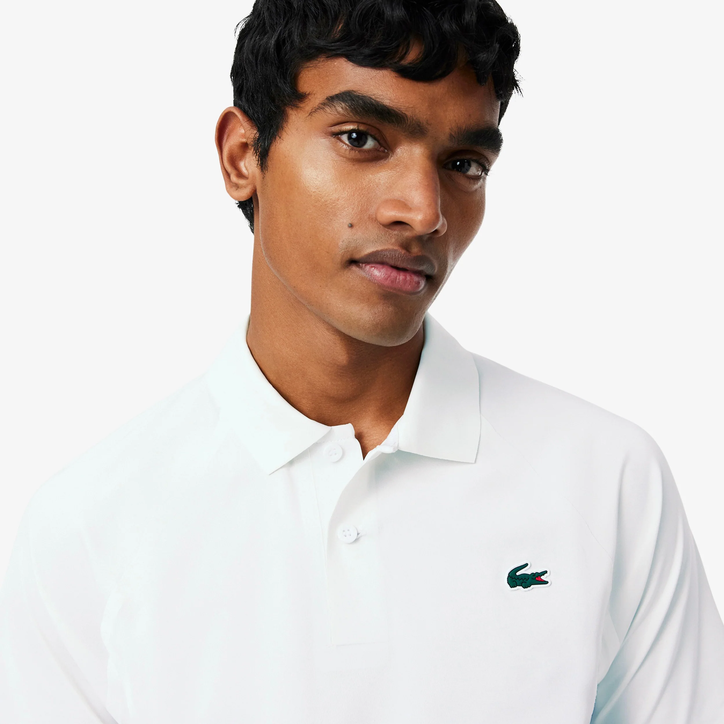 Polo Herrar - vit - Image 3