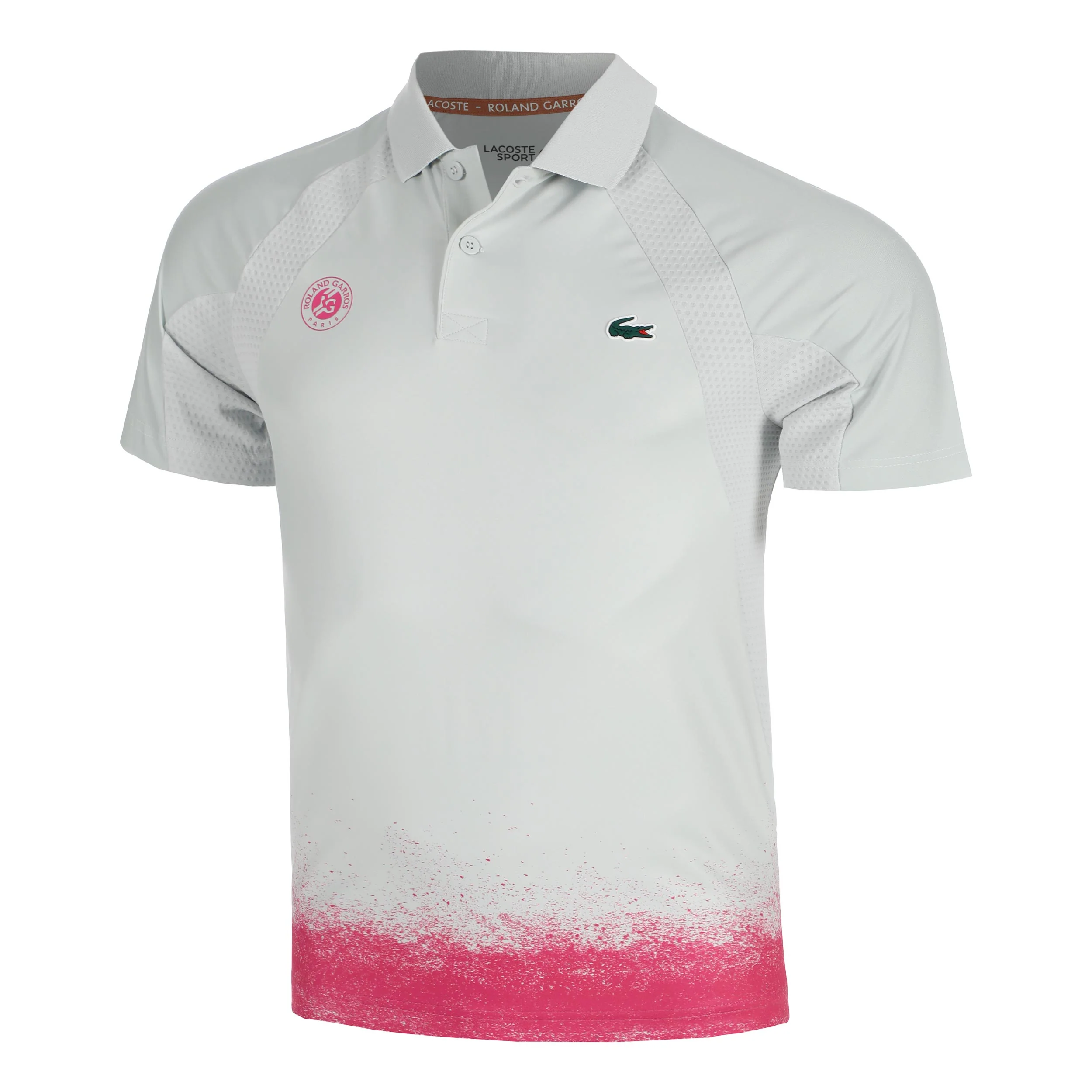 Polo Herrar-Vit,Pink