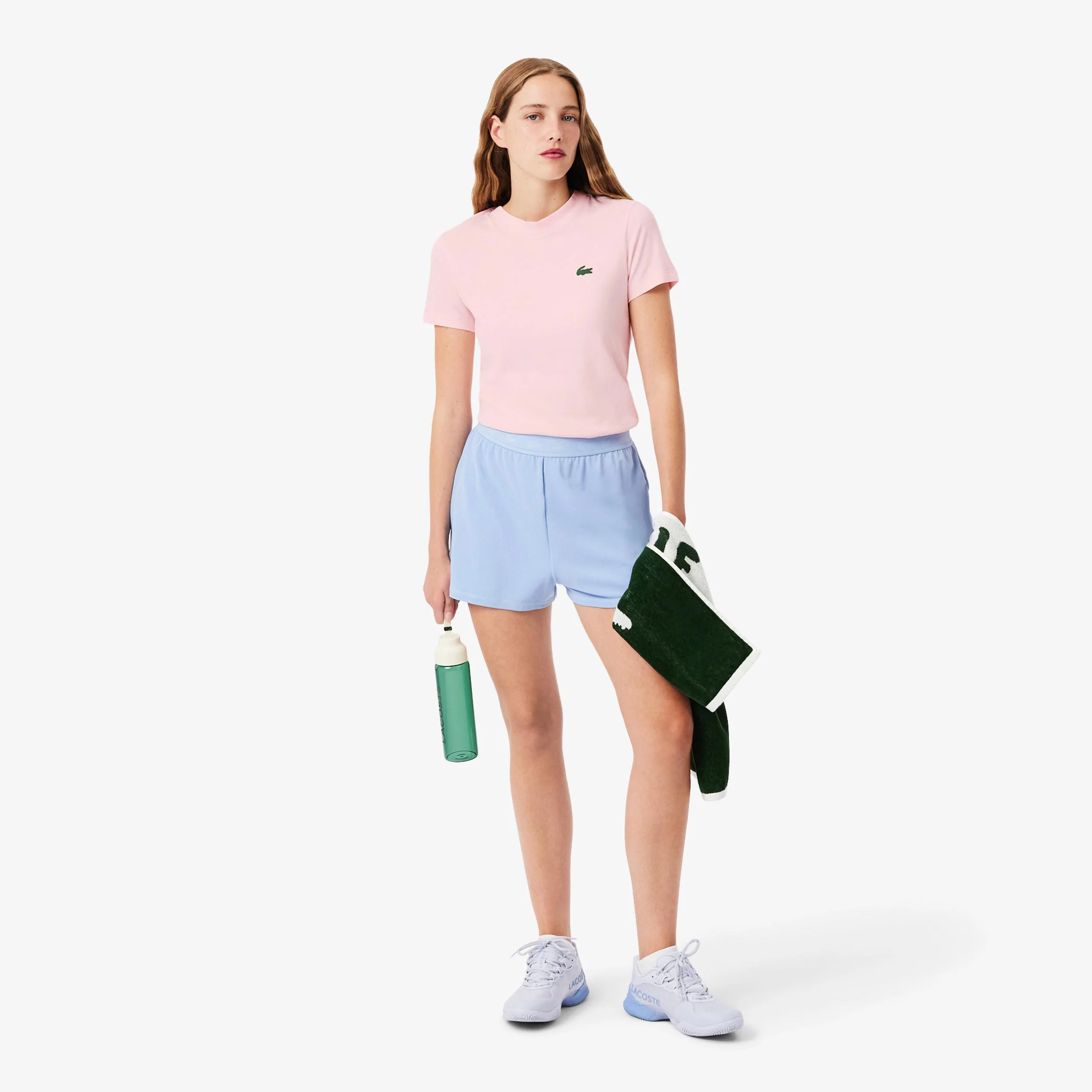 T-shirt Damer - gammal rosa - Image 3