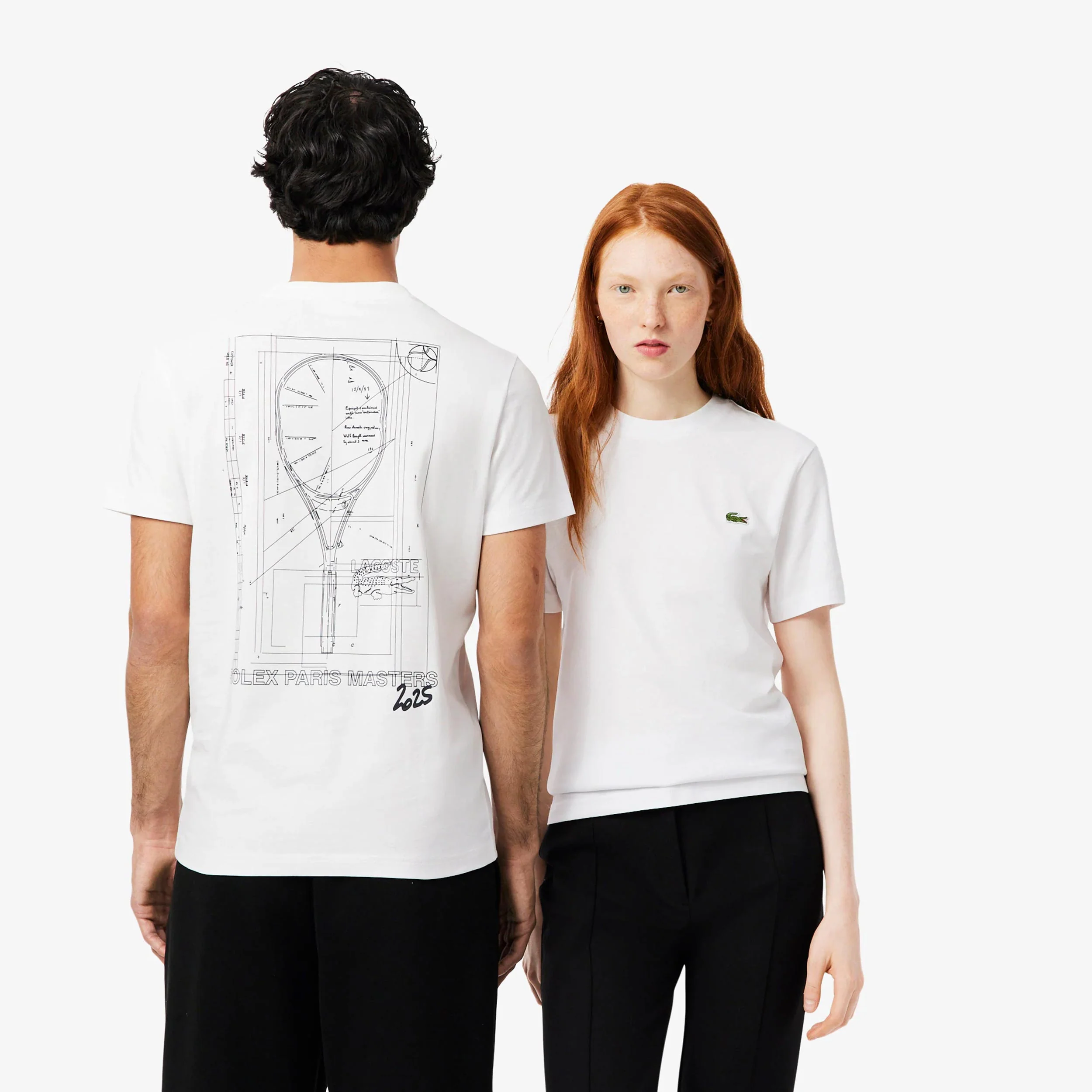 T-Shirt T-shirt Herrar-vit - Image 2