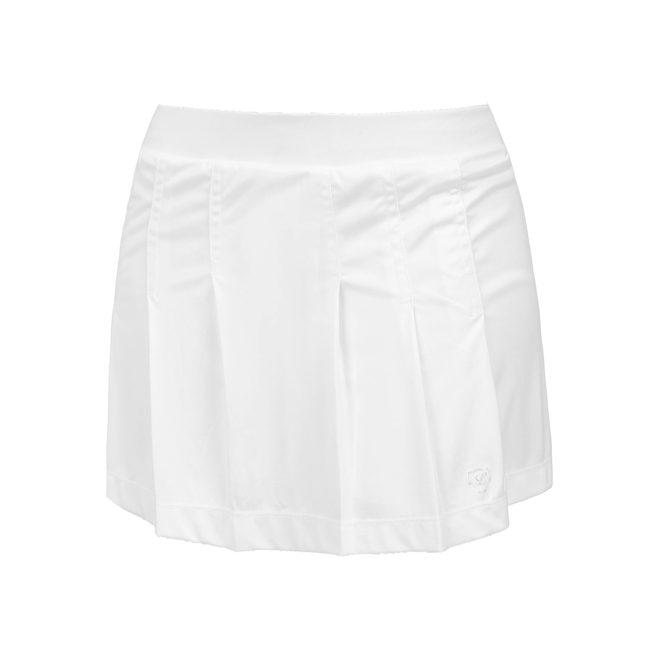 Basic Fancy Kjol Damer - vit, svart