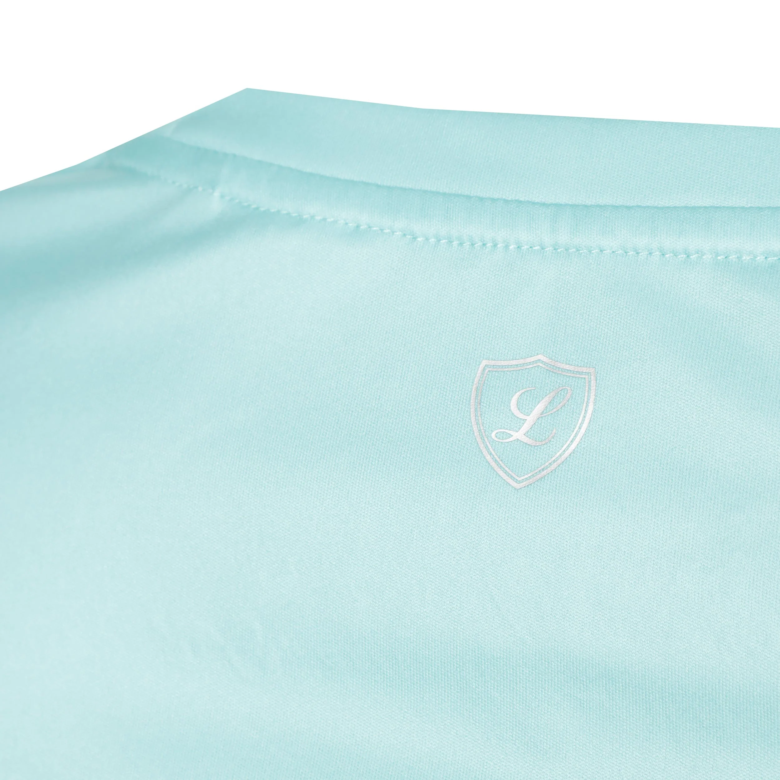 Silvia T-shirt Damer - mint, vit - Image 5