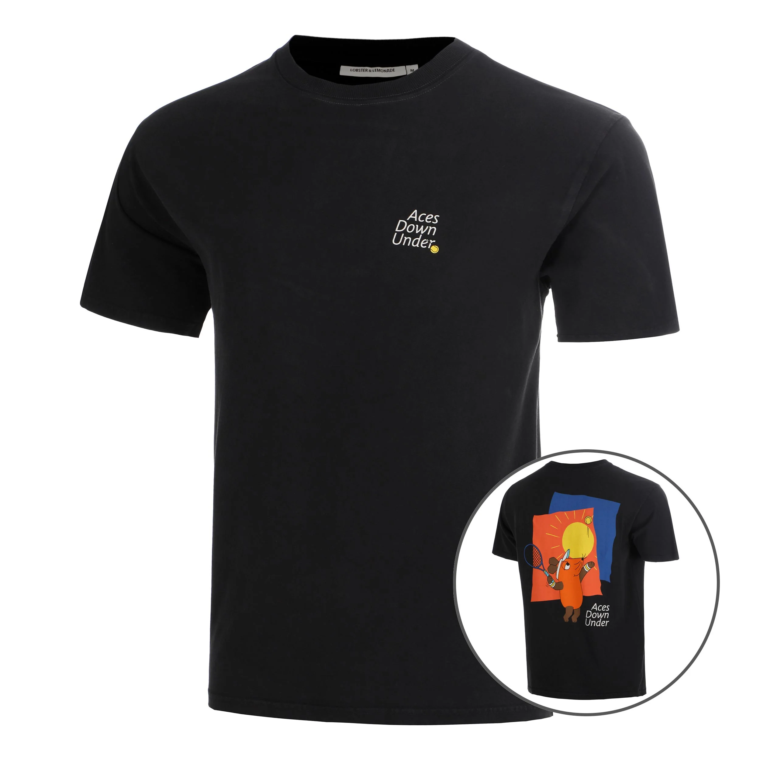Maus Aces Down Under – '89 Band T-shirt Unisex - svart