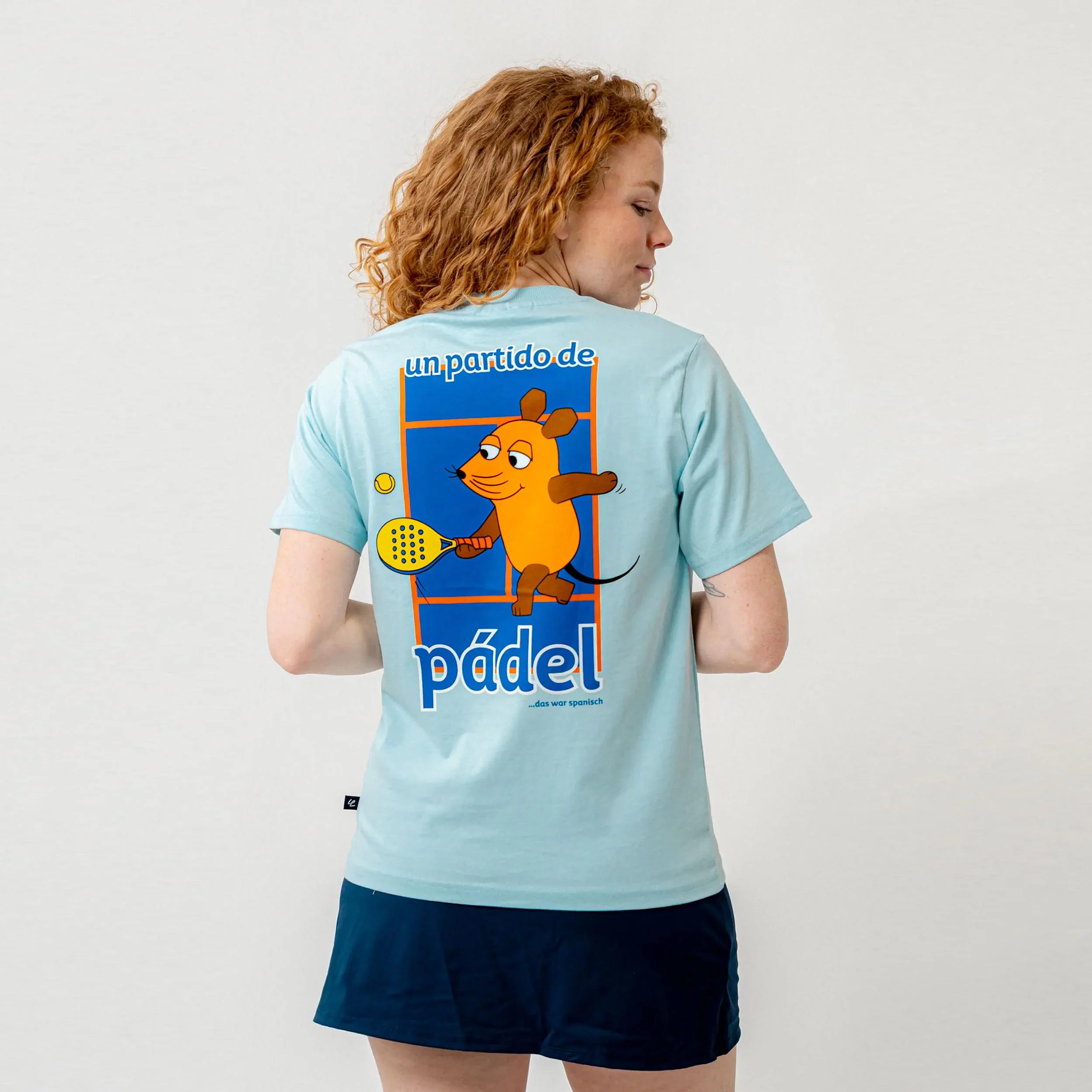 Maus Padel – '16 Park T-shirt Unisex - ljusblå