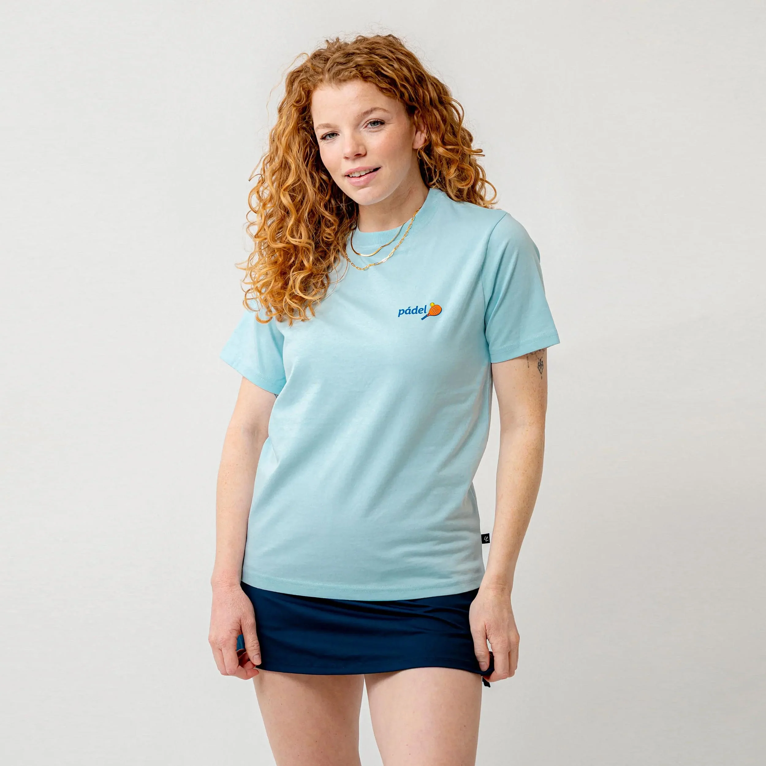 Maus Padel – '16 Park T-shirt Unisex - ljusblå - Image 2