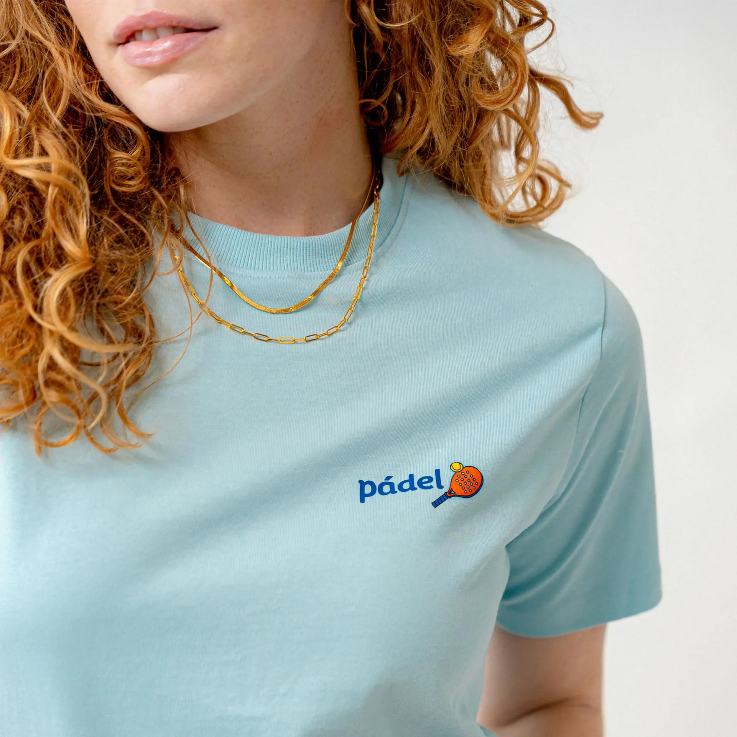 Maus Padel – '16 Park T-shirt Unisex - ljusblå - Image 3