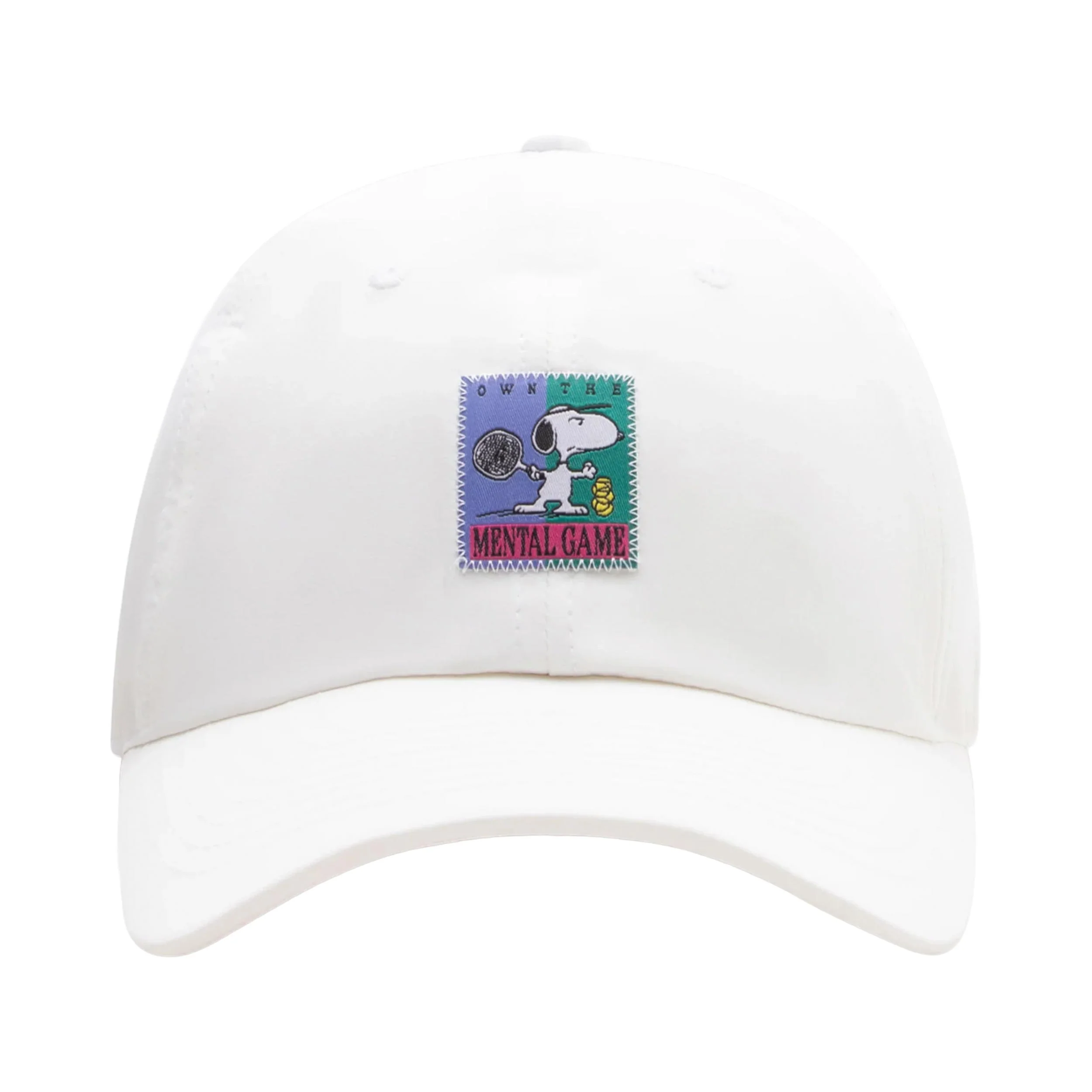 Snoopy Mental Game – '09 Polo  Keps Unisex - vit - Image 2