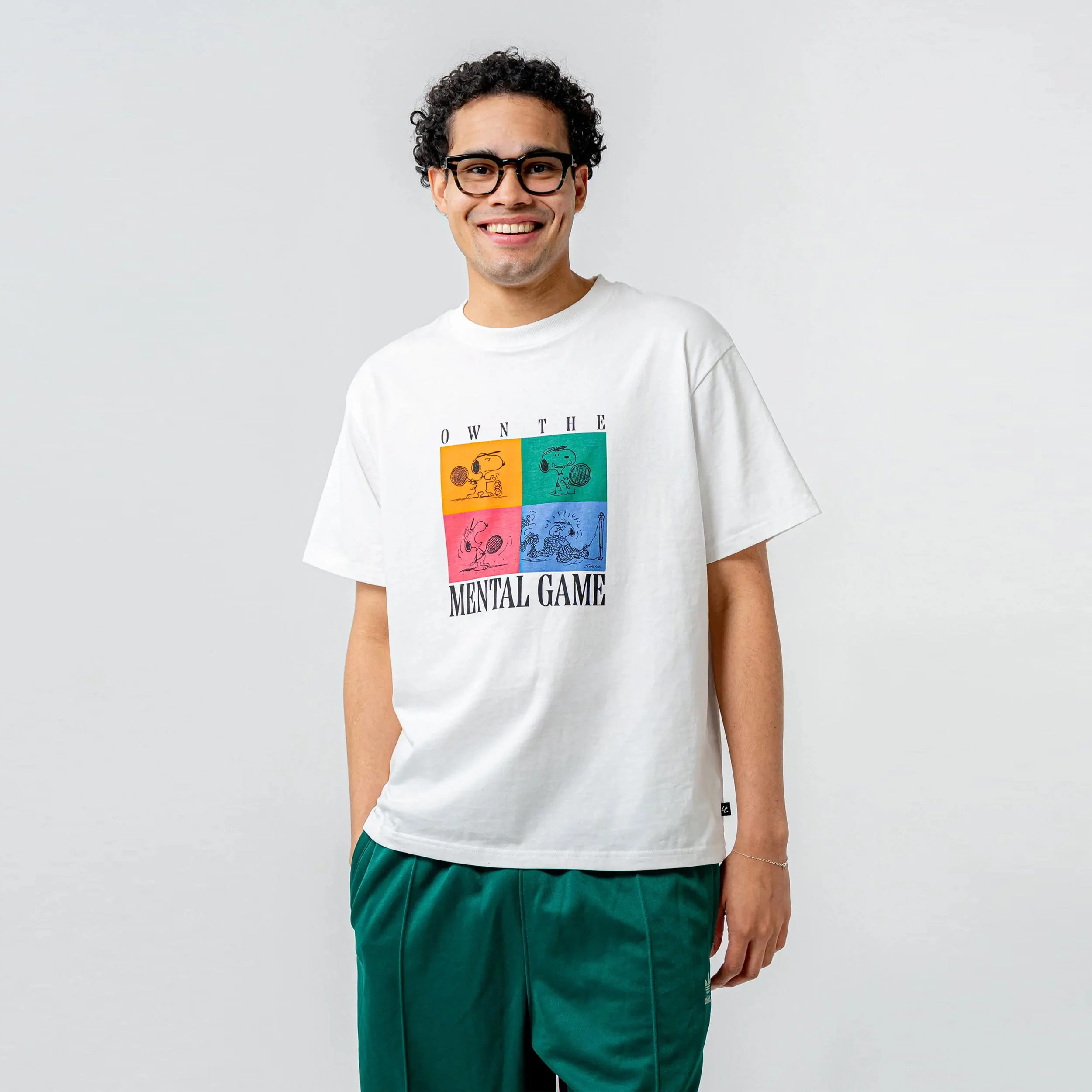 Snoopy Mental Game – '89 Band T-shirt Unisex - vit