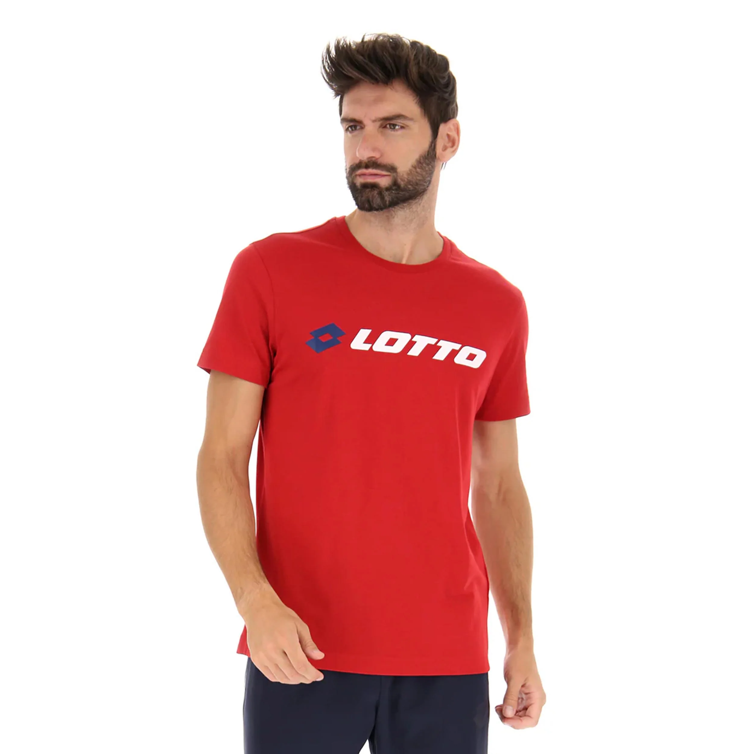 MSC II Logo T-shirt Herrar - mörkröd