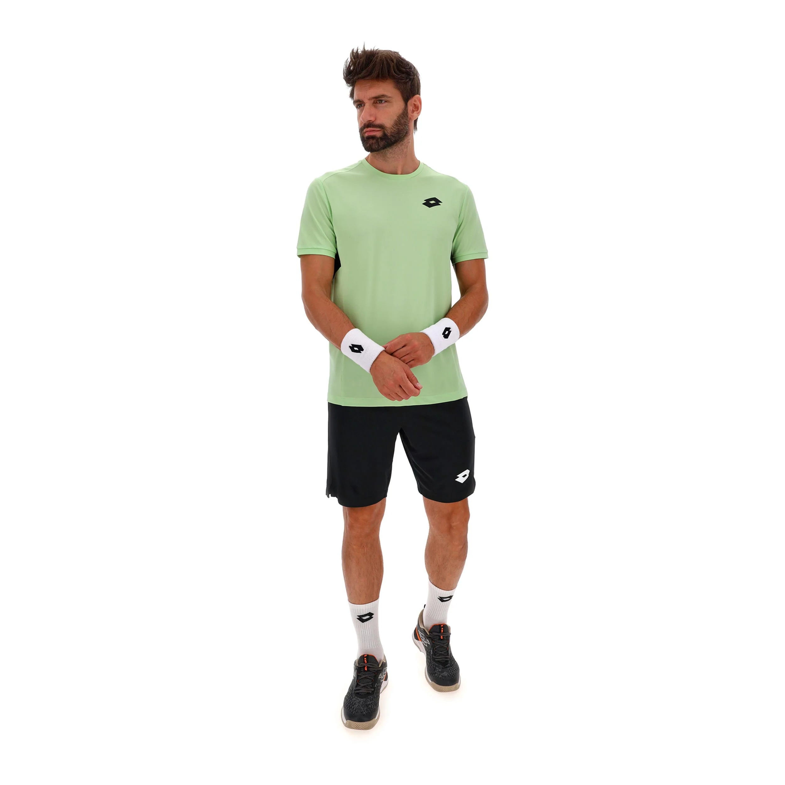Squadra IV T-shirt Herrar - neongrön, svart - Image 4