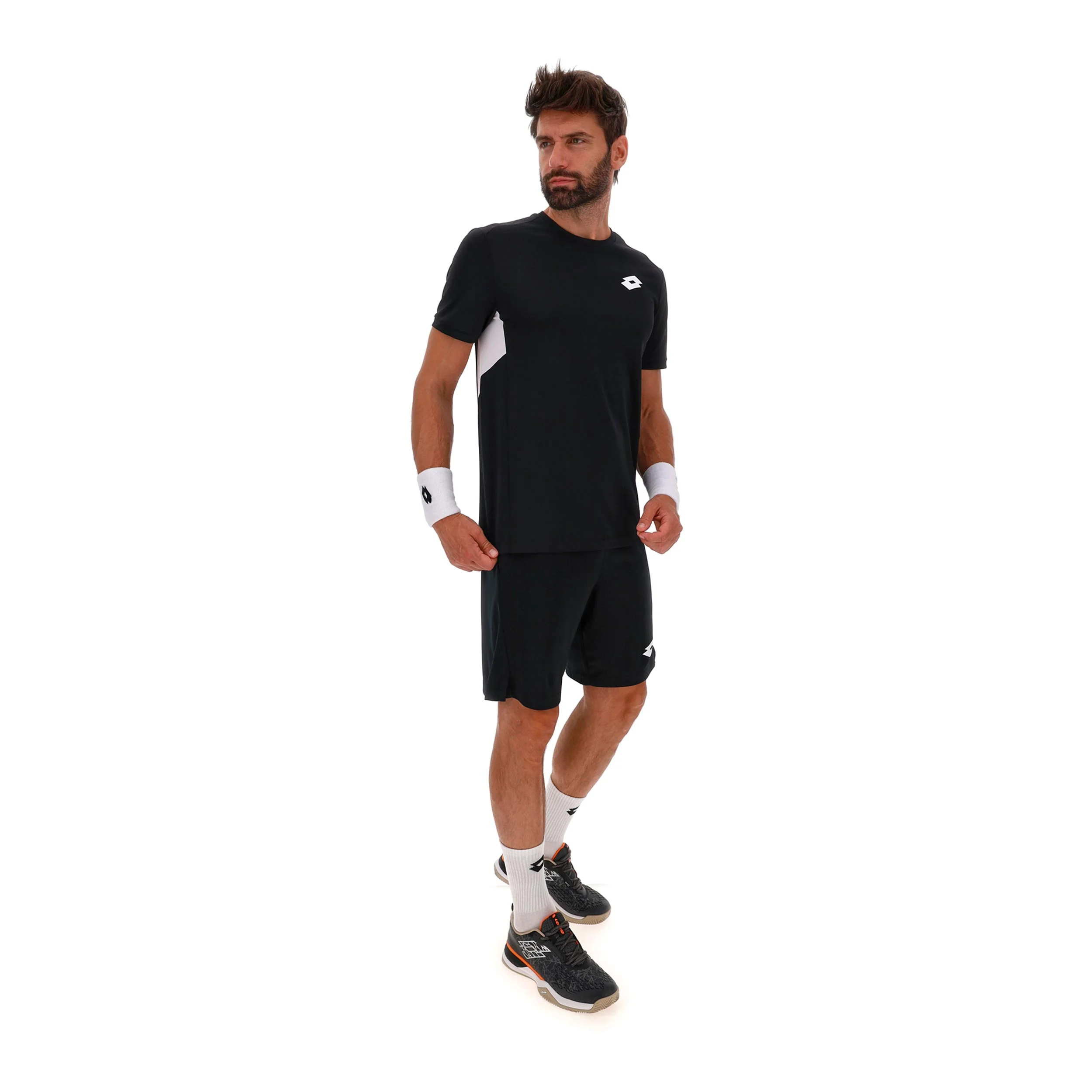 Squadra IV T-shirt Herrar - svart, vit - Image 4