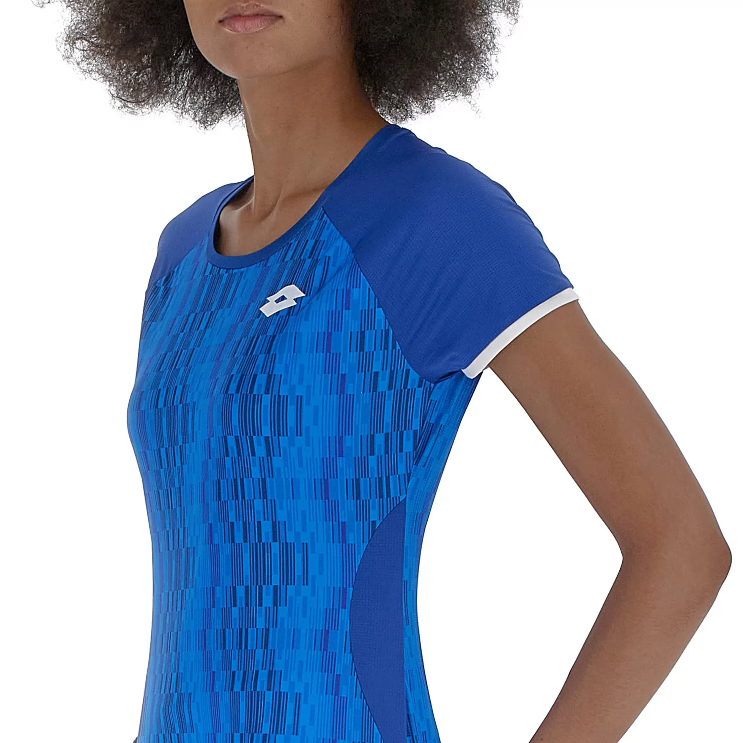 Tech IV D3 T-shirt Damer-Blå - Image 8