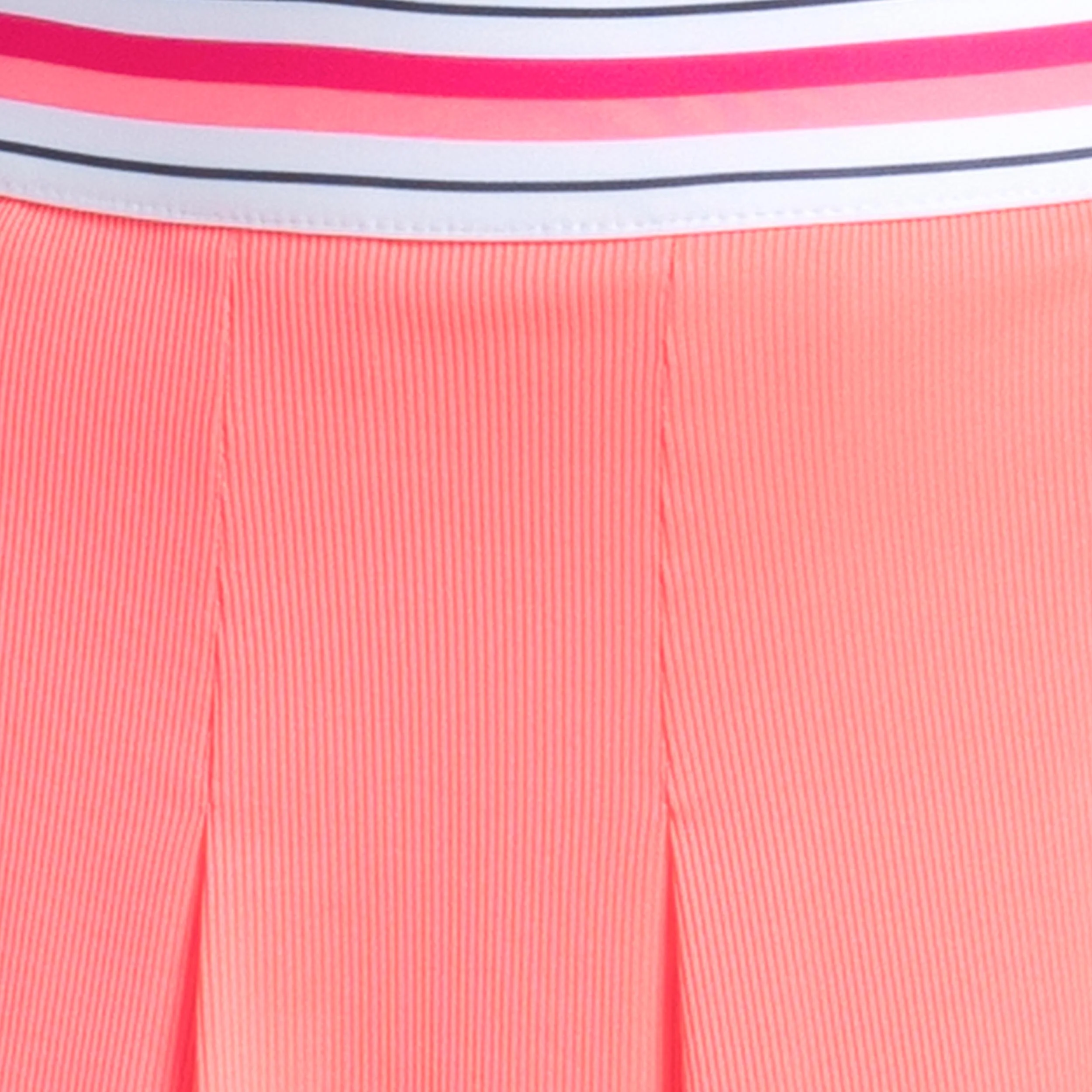 Coastline Stripe Kjol Damer - rosa, vit - Image 5