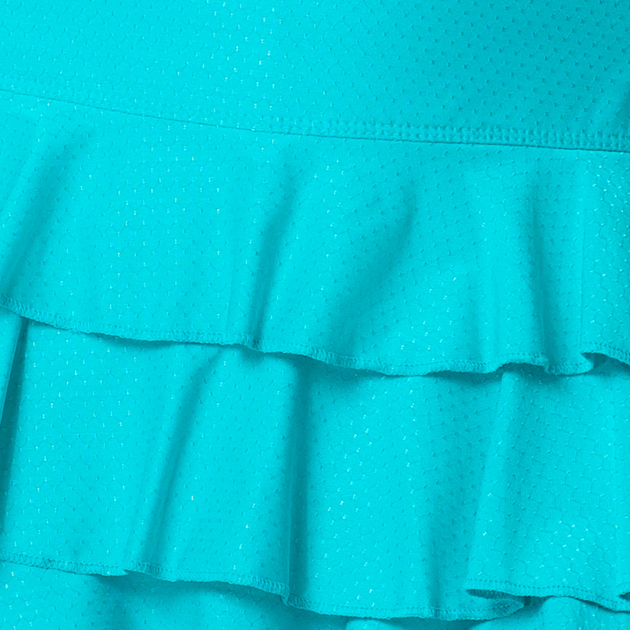 Linen Nouveau Awesome Ruffle Kjol Damer-turkos - Image 4