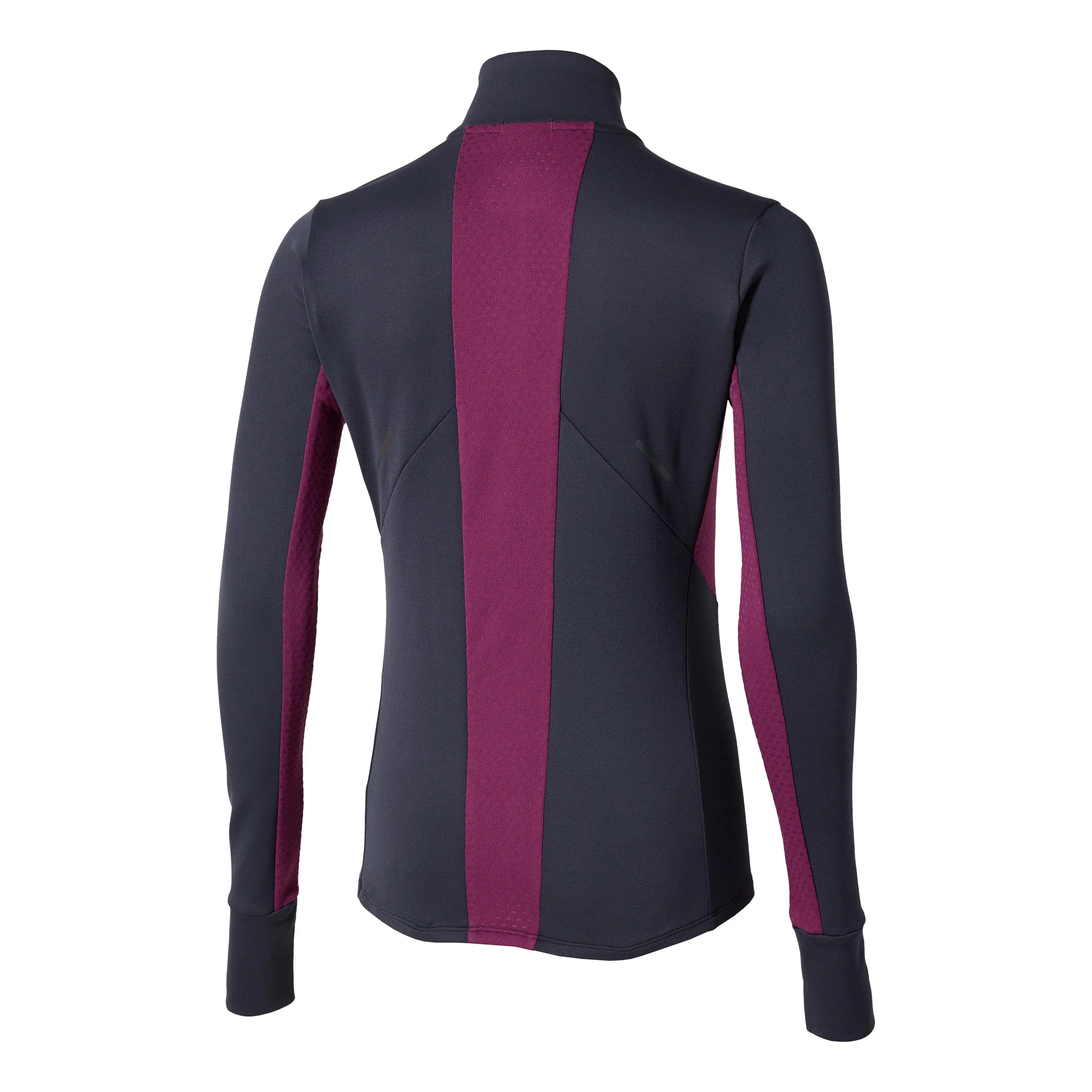 Active Warmalite Half Zip Löpartröja Damer-Blå - Image 2
