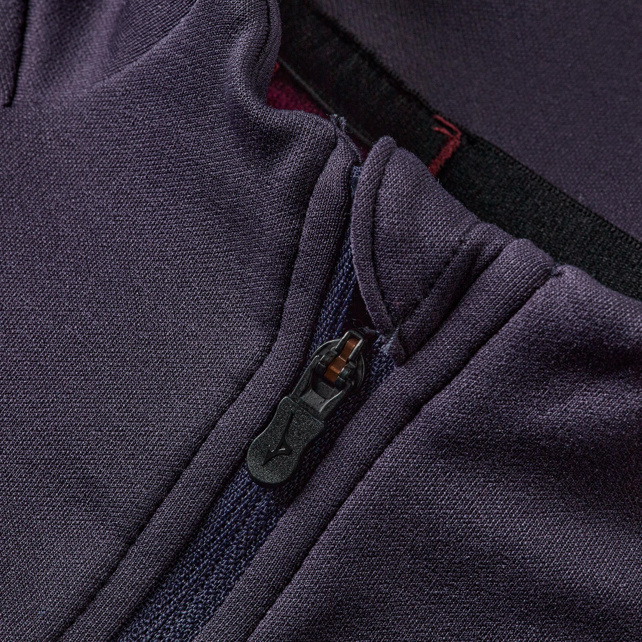 Active Warmalite Half Zip Löpartröja Damer-Blå - Image 4