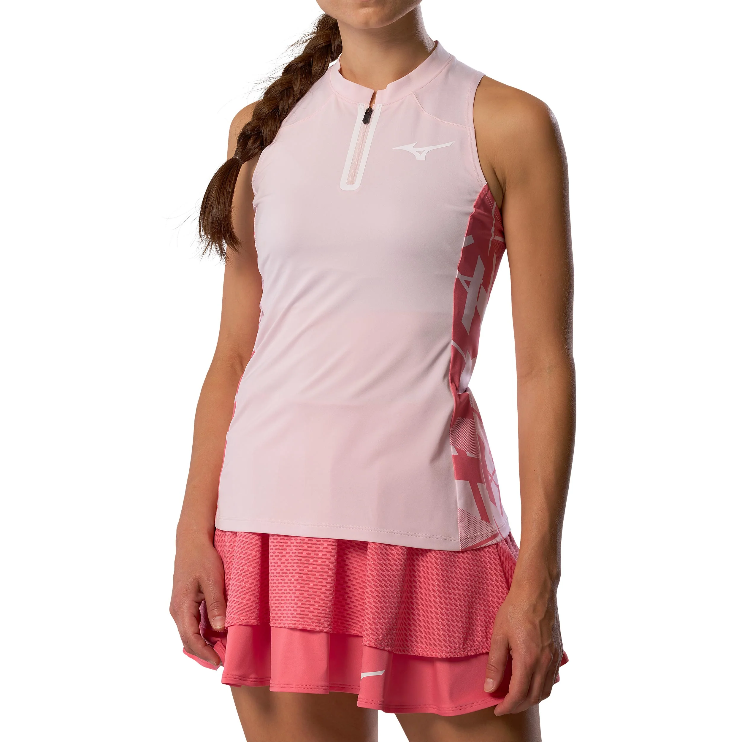 Daybreakers Printed Linne Damer-Pink - Image 6
