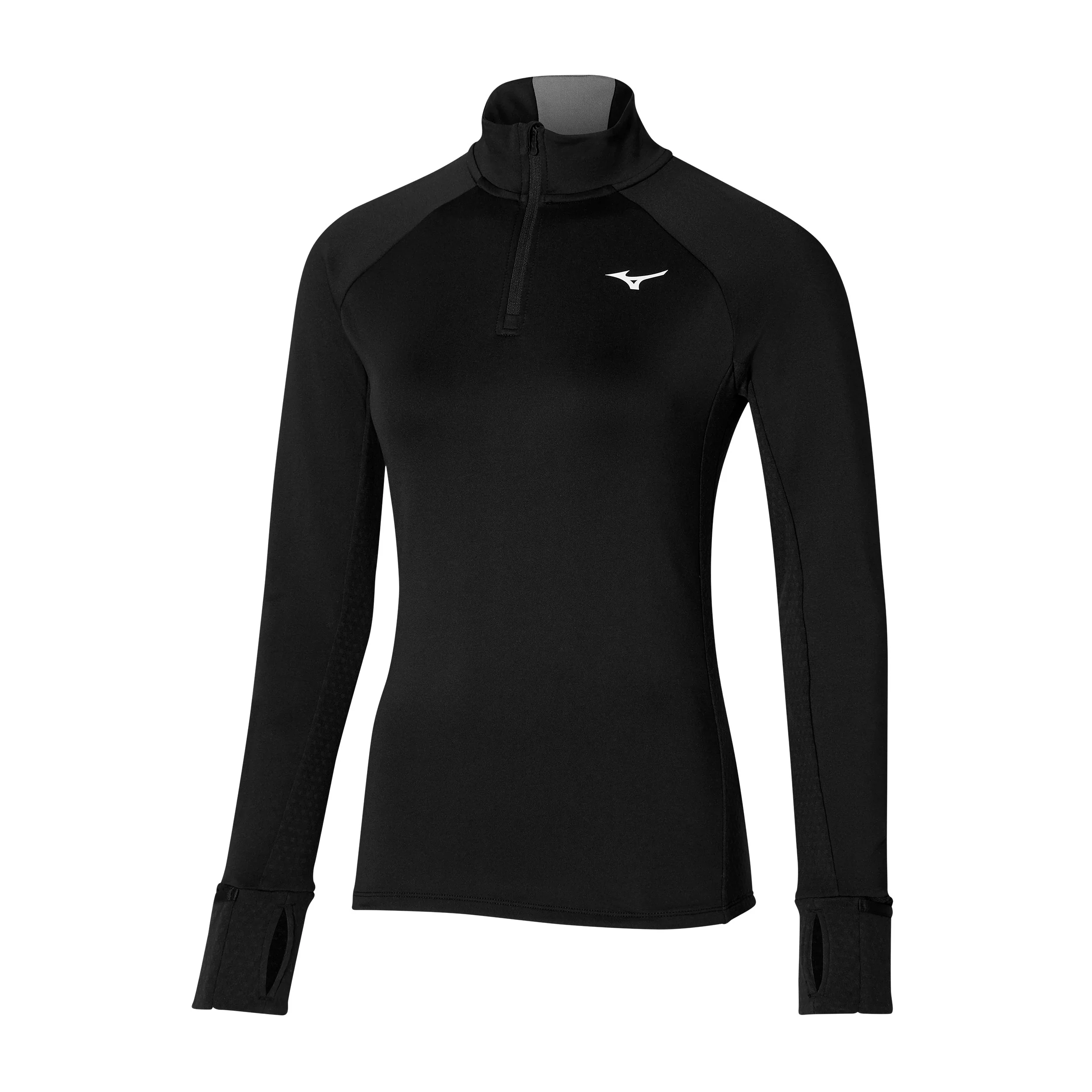 Warmalite Half-Zip Löpningstopp Damer-Svart,Svart