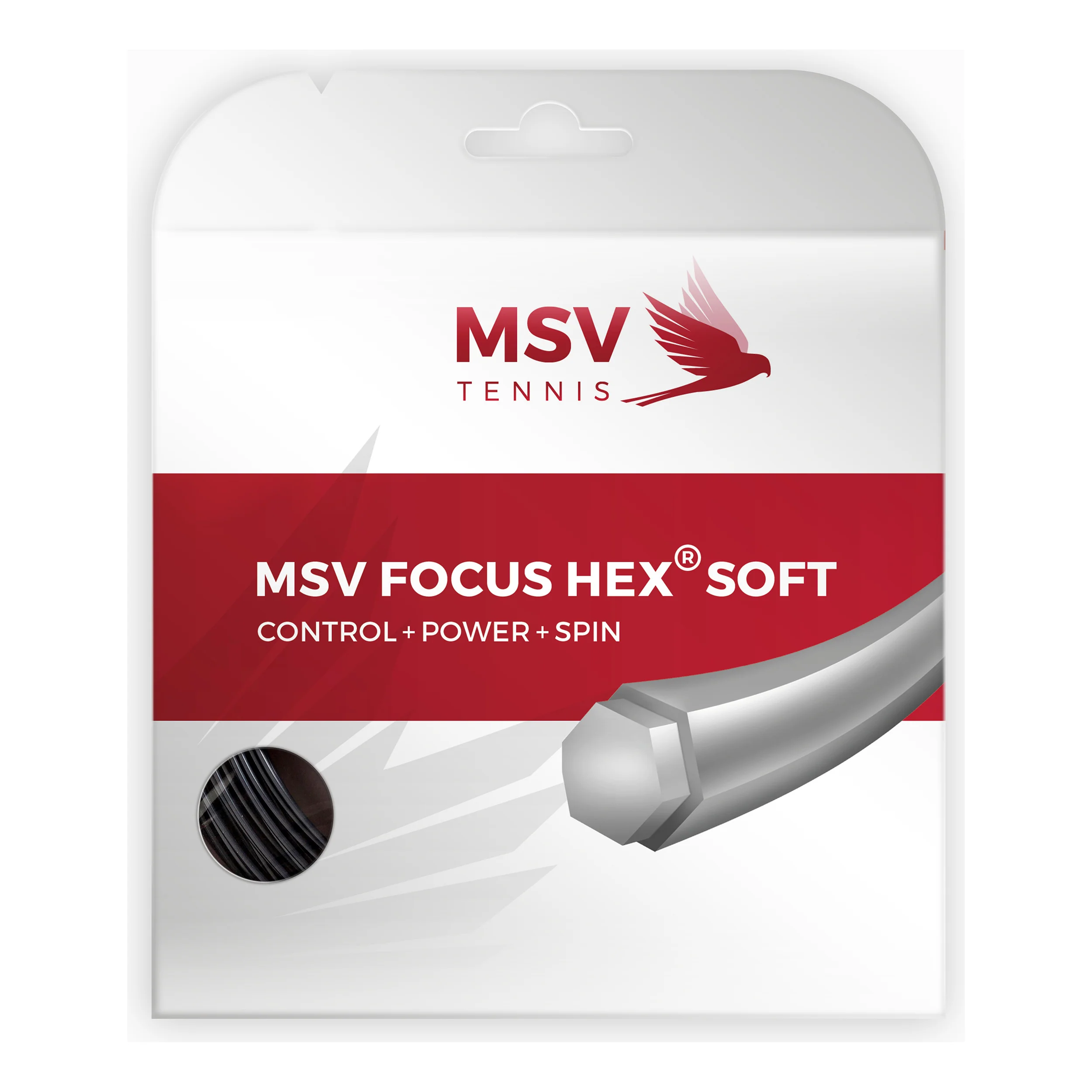 Focus-HEX Soft Strängset 12m-Svart