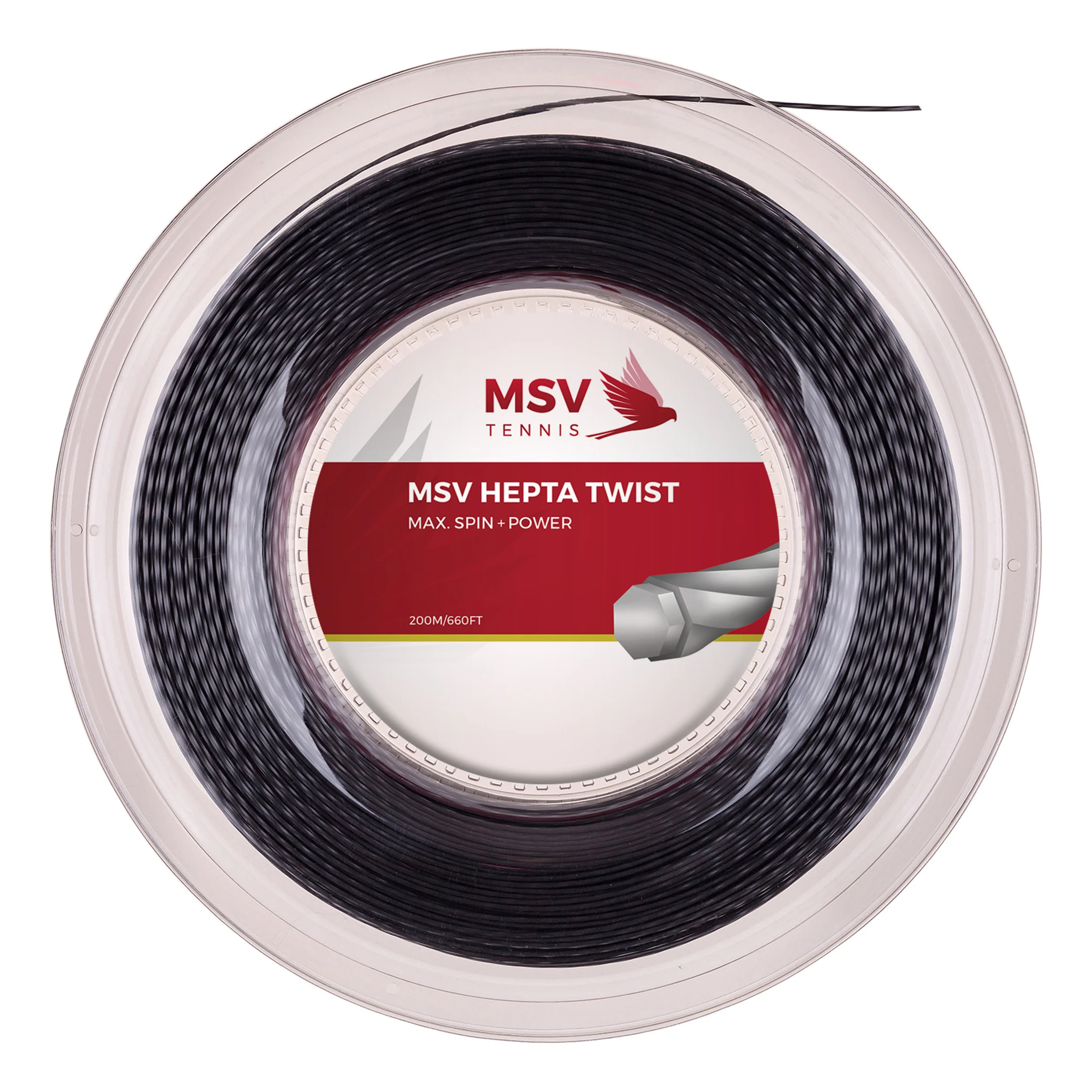Hepta-Twist Strängrulle 200m-Antracit