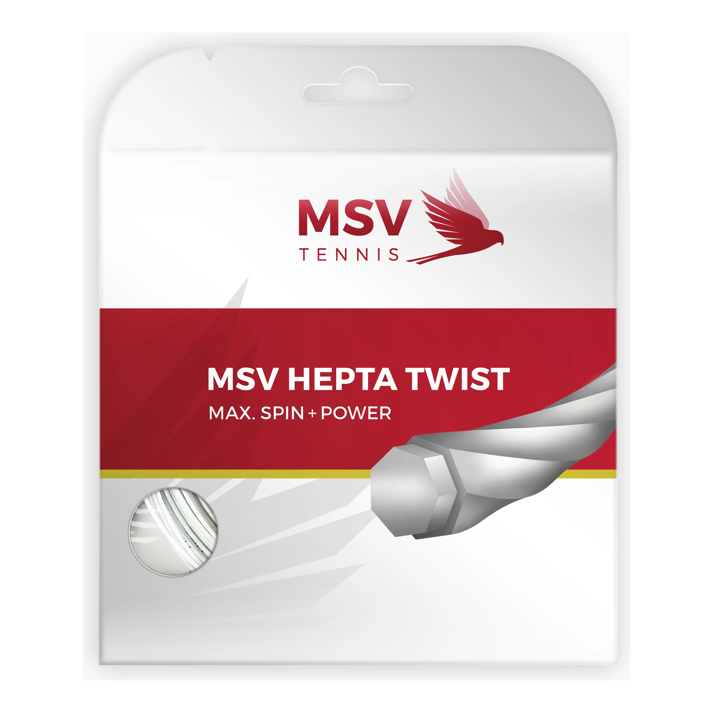 Hepta-Twist Strängset 12m-Vit