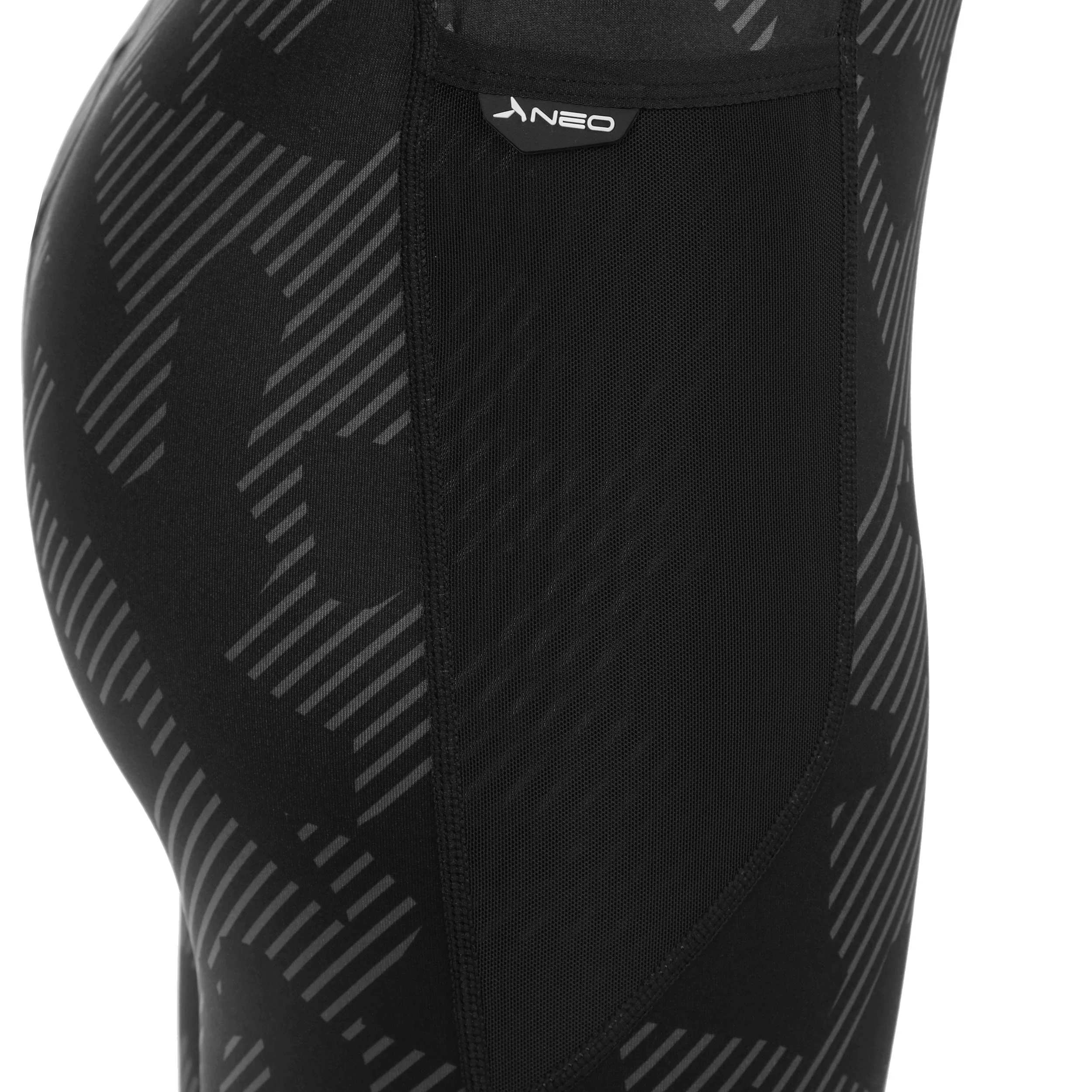 Feel the Vybe AOP warm Löpartights Damer-svart - Image 4