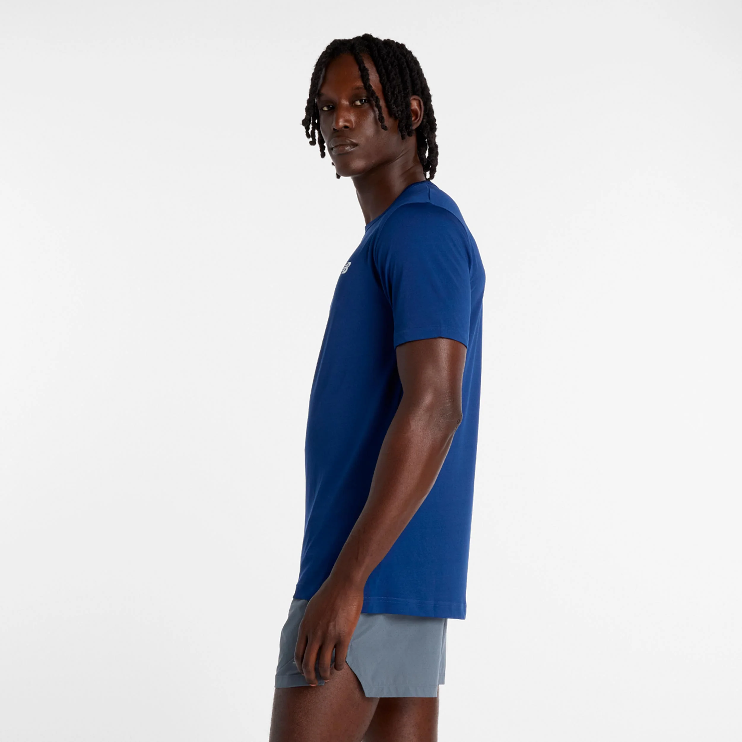Sport Essentials Utility T-shirt Herrar-blå, vit - Image 3